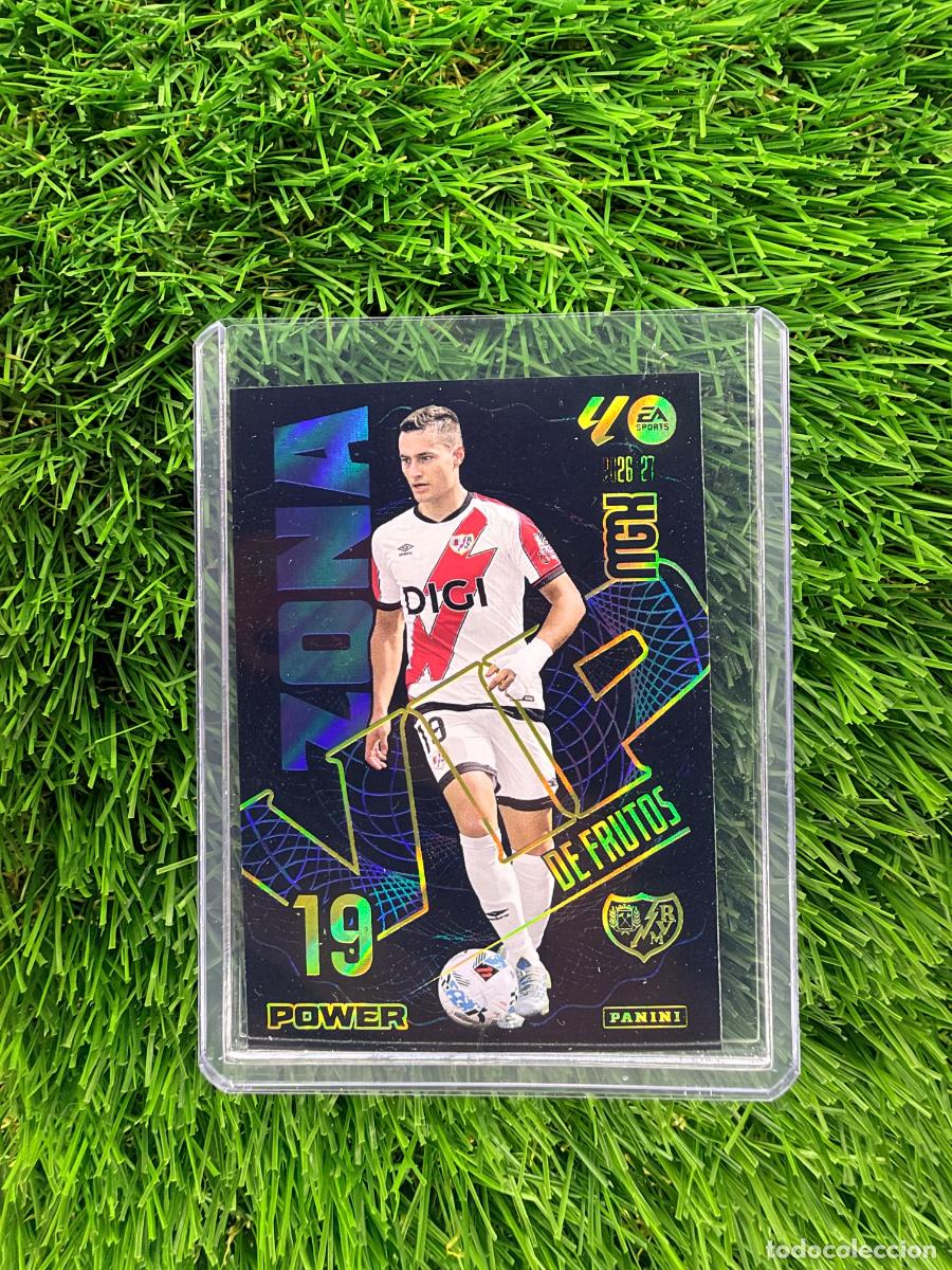 Fu&szlig;ball-Sticker: N&ordm; 392P De Frutos Zona Vip Power Rayo Vallecano Megacracks 26 27