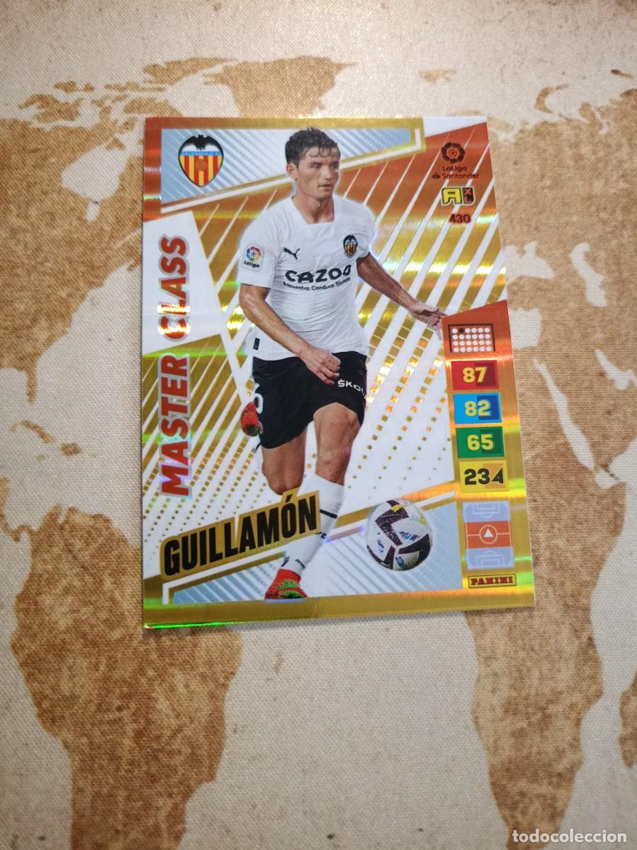 Cromos de f&uacute;tbol: # Master class 430 GUILLAM&Oacute;N Adrenalyn 2022-23