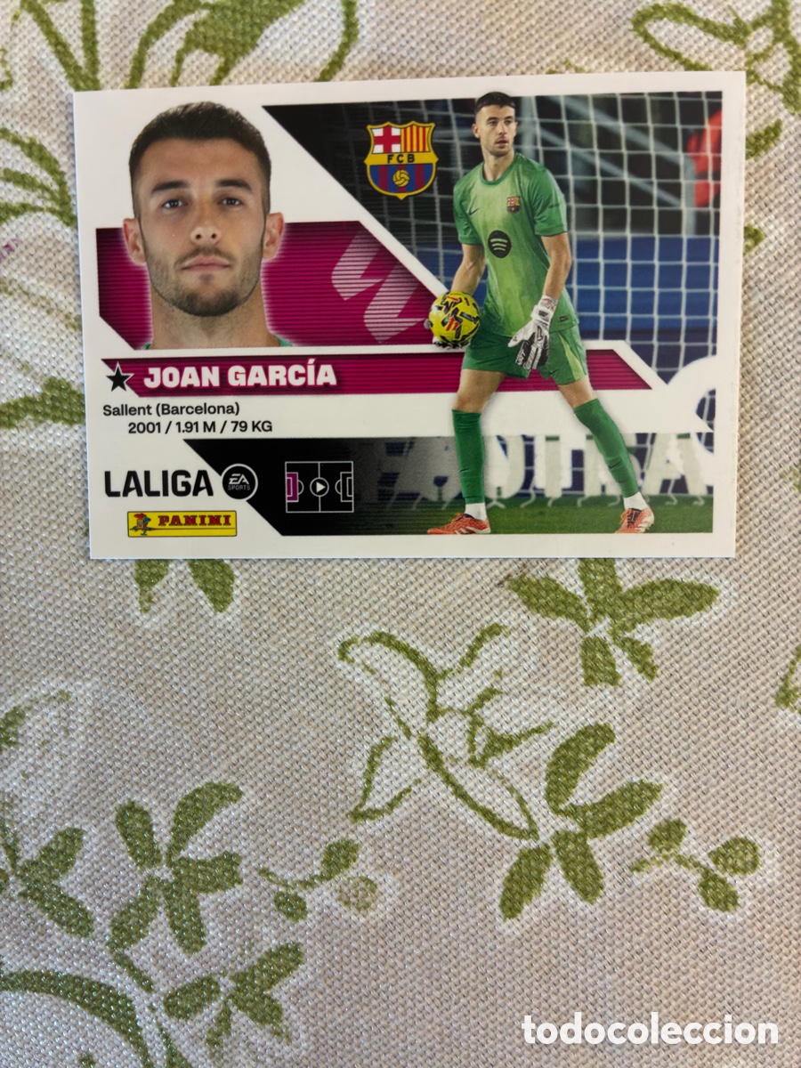 Cromos de f&uacute;tbol: Cromo N&ordm; 3 Joan Garc&iacute;a - FC Barcelona - Colecci&oacute;n Este Panini Liga EA Sports 2026-27 - Impecable