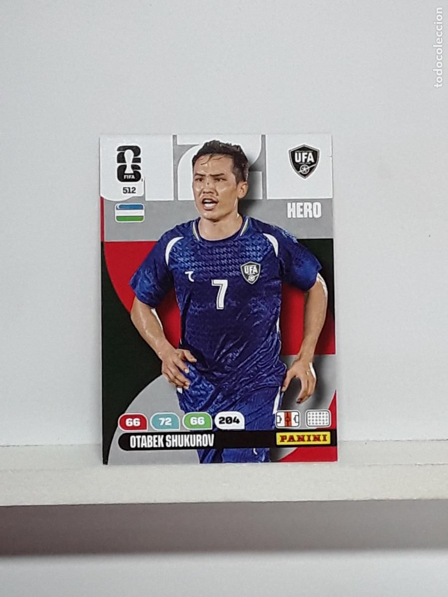 Cromos de f&uacute;tbol: ADRENALYN MUNDIAL 2026 WORLD CUP 26 ALBUM PANINI N 512 UZBEKISTAN OTABEK SHUKUROV