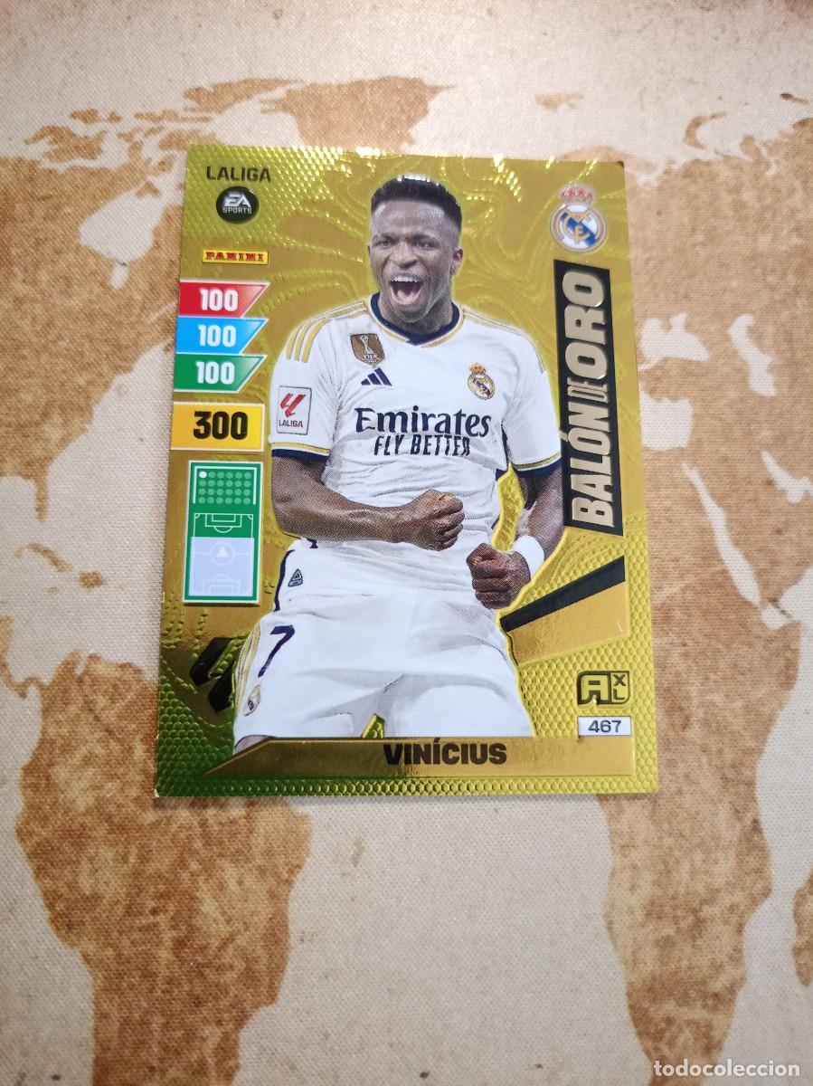 Cromos de f&uacute;tbol: # Bal&oacute;n de oro 467 VINICIUS Adrenalyn 2023-24