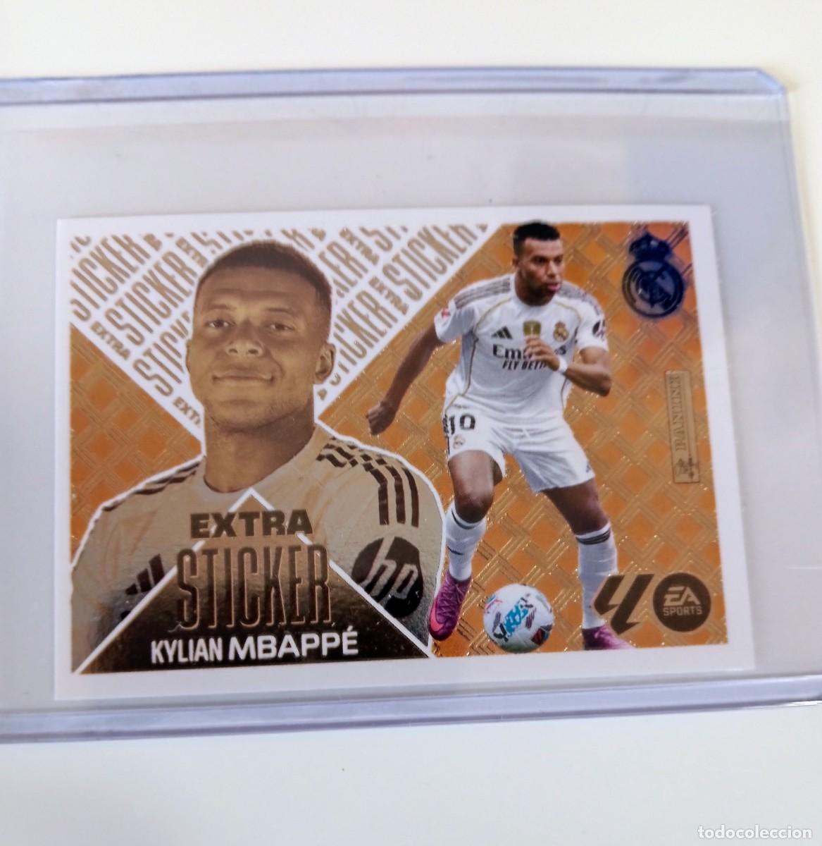 Cromos de f&uacute;tbol: LIGA ESTE 2026/2027 MBAPPE ( EXTRA STICKER BRONCE )- DE SOBRE