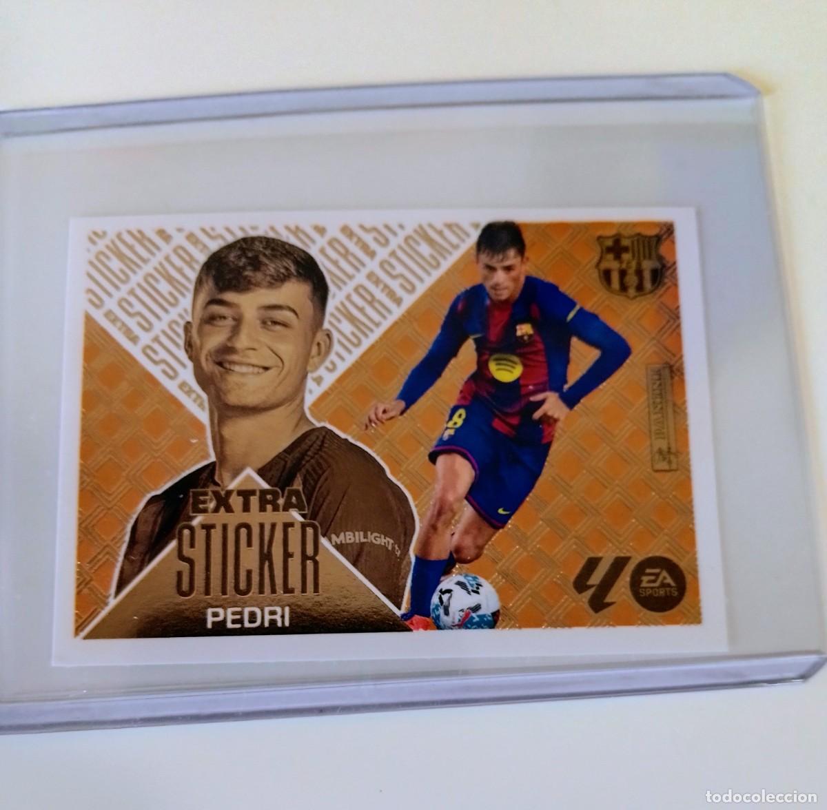 Figurine di Calcio: LIGA ESTE 2026/2027 PEDRI ( EXTRA STICKER BRONCE )- DE SOBRE