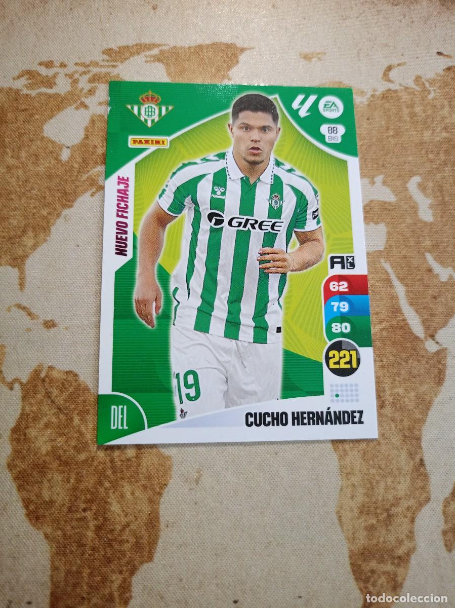 Cromos de f&uacute;tbol: # Betis 88 bis CUCHO FERN&Aacute;NDEZ Adrenalyn 2024-25