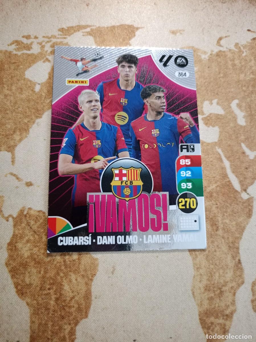 Cromos de f&uacute;tbol: # Vamos 364 BARCELONA Adrenalyn 2024-25