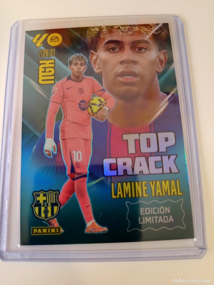 Football Stickers: MEGACRACKS 2026/2027 LAMINE YAMAL ( TOP CRACK ) - DE SOBRE