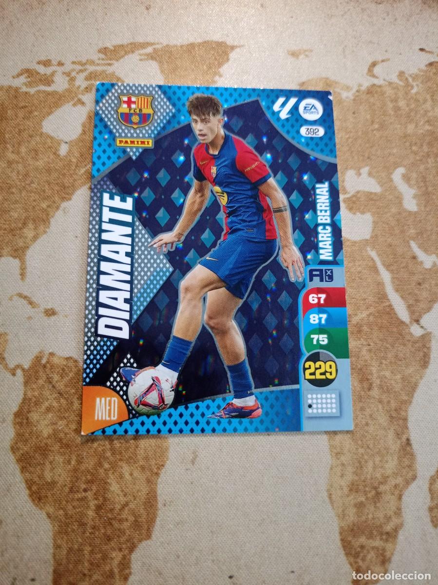 Cromos de f&uacute;tbol: # Diamante 392 MARC BERNAL Adrenalyn 2024-25