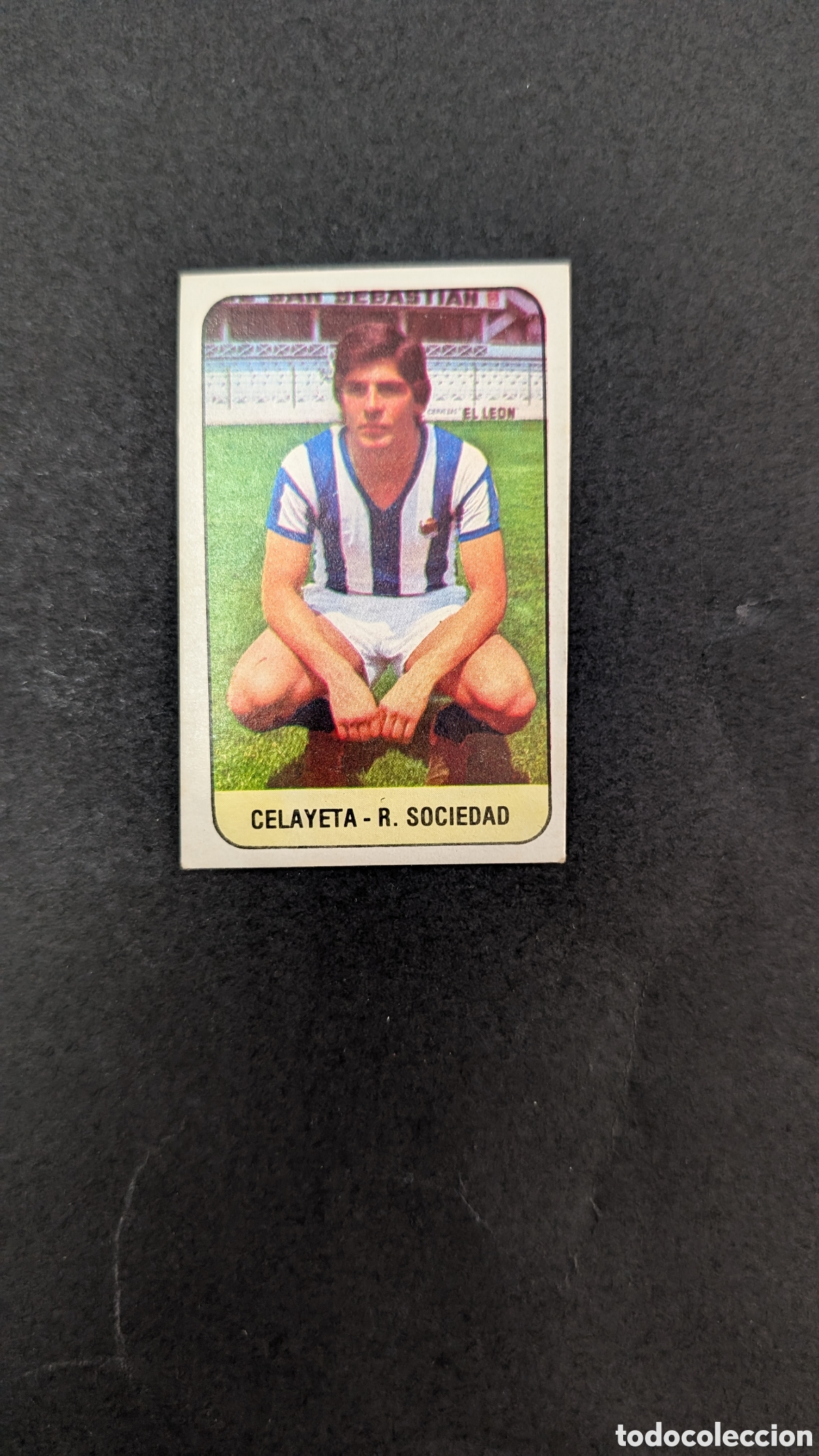 Cromos de f&uacute;tbol: CELAYETA REAL SOCIEDAD FICHAJE 24 LIGA ESTE 1978 1979 78 79 DESPEGADO