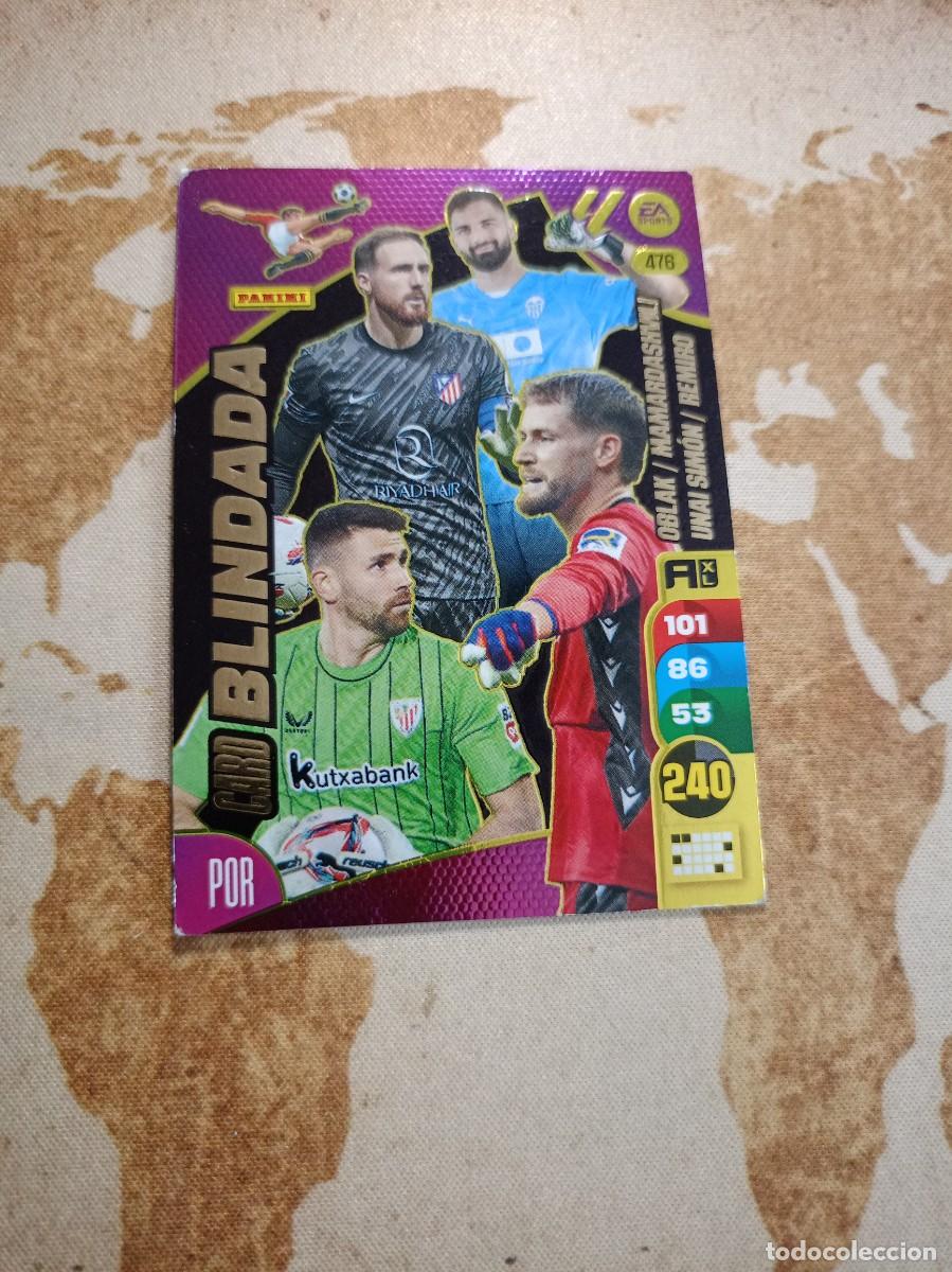 Cromos de f&uacute;tbol: # CARD BLINDADA 476 Adrenalyn 2024-25