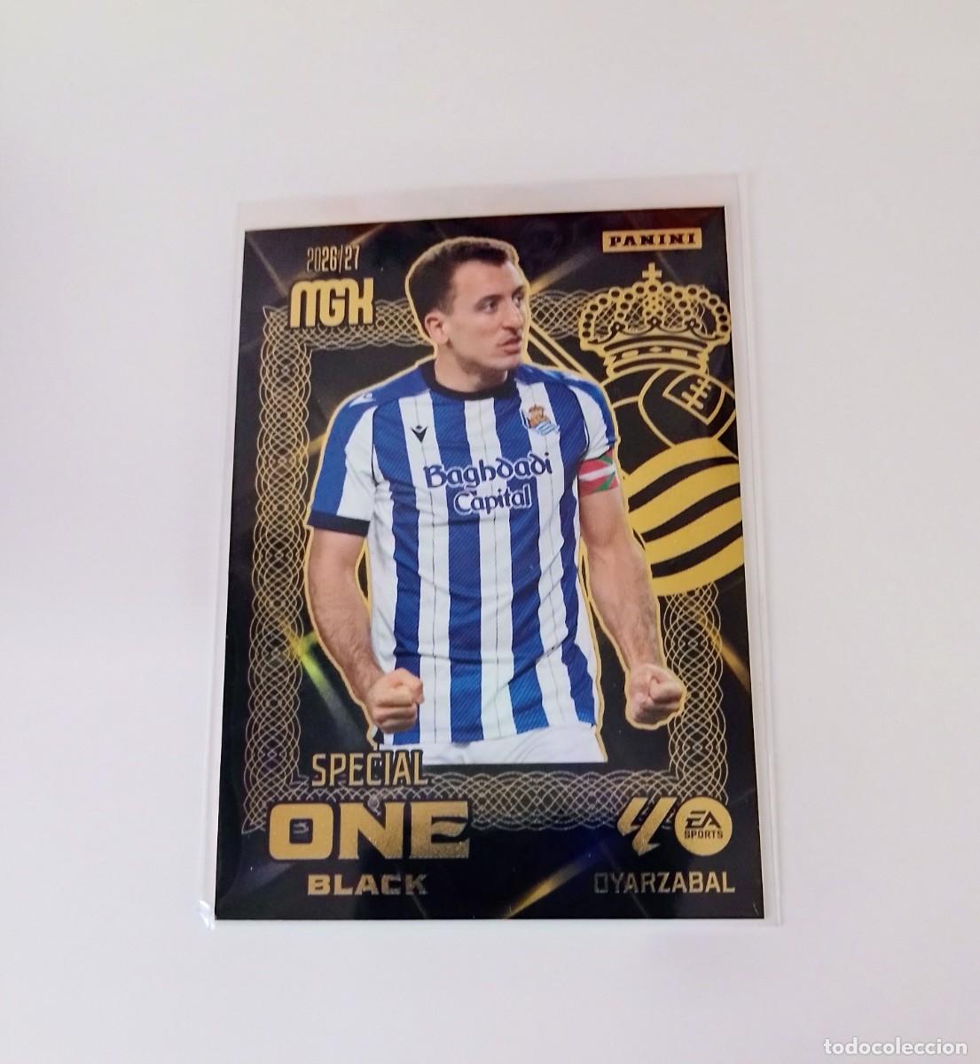 Cartes &agrave; collectionner de Football: MEGACRACKS 2026/2027 OYARZABAL ( SPECIAL ONE BLACK ) - DE SOBRE
