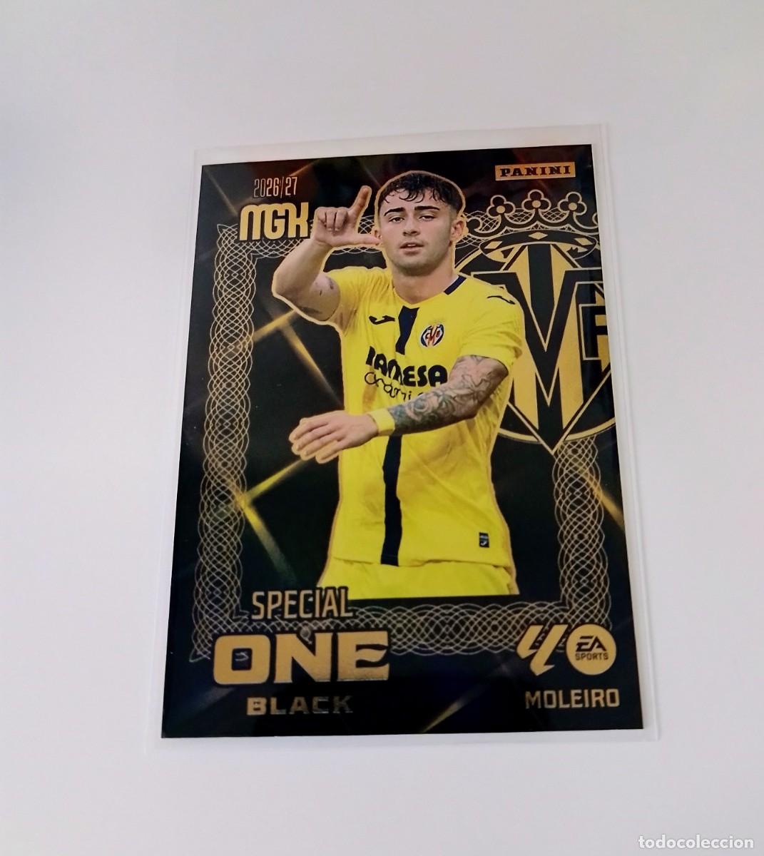 Cromos de f&uacute;tbol: MEGACRACKS 2026/2027 MOLEIRO ( SPECIAL ONE BLACK ) - DE SOBRE