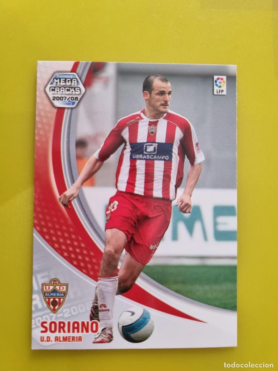 Cromos de f&uacute;tbol: CROMO FUTBOL MEGACRACKS 9 S0RIANO UD ALMERIA 07 08 2007 2008 AR1026