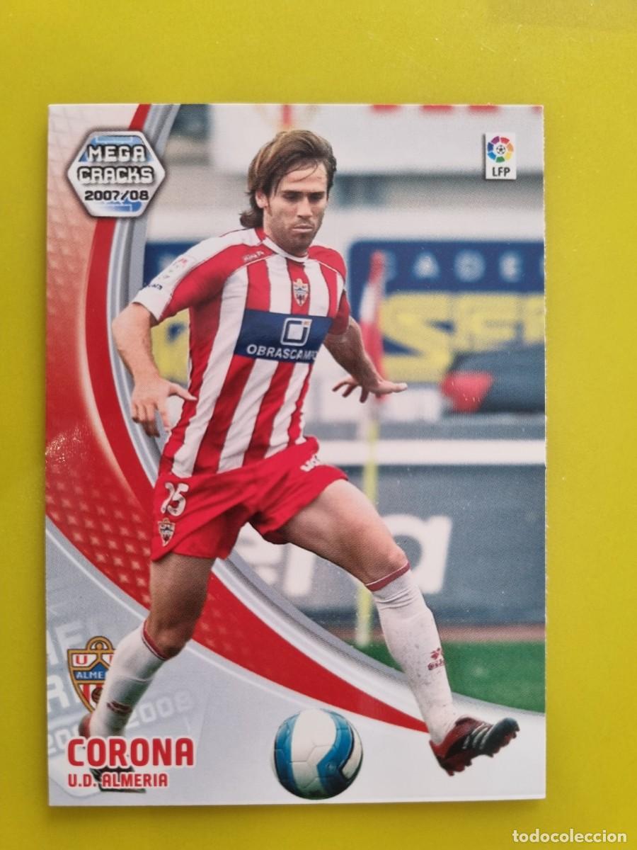 Cromos de f&uacute;tbol: CROMO FUTBOL MEGACRACKS 11 CORONA UD ALMERIA 07 08 2007 2008 AR1026