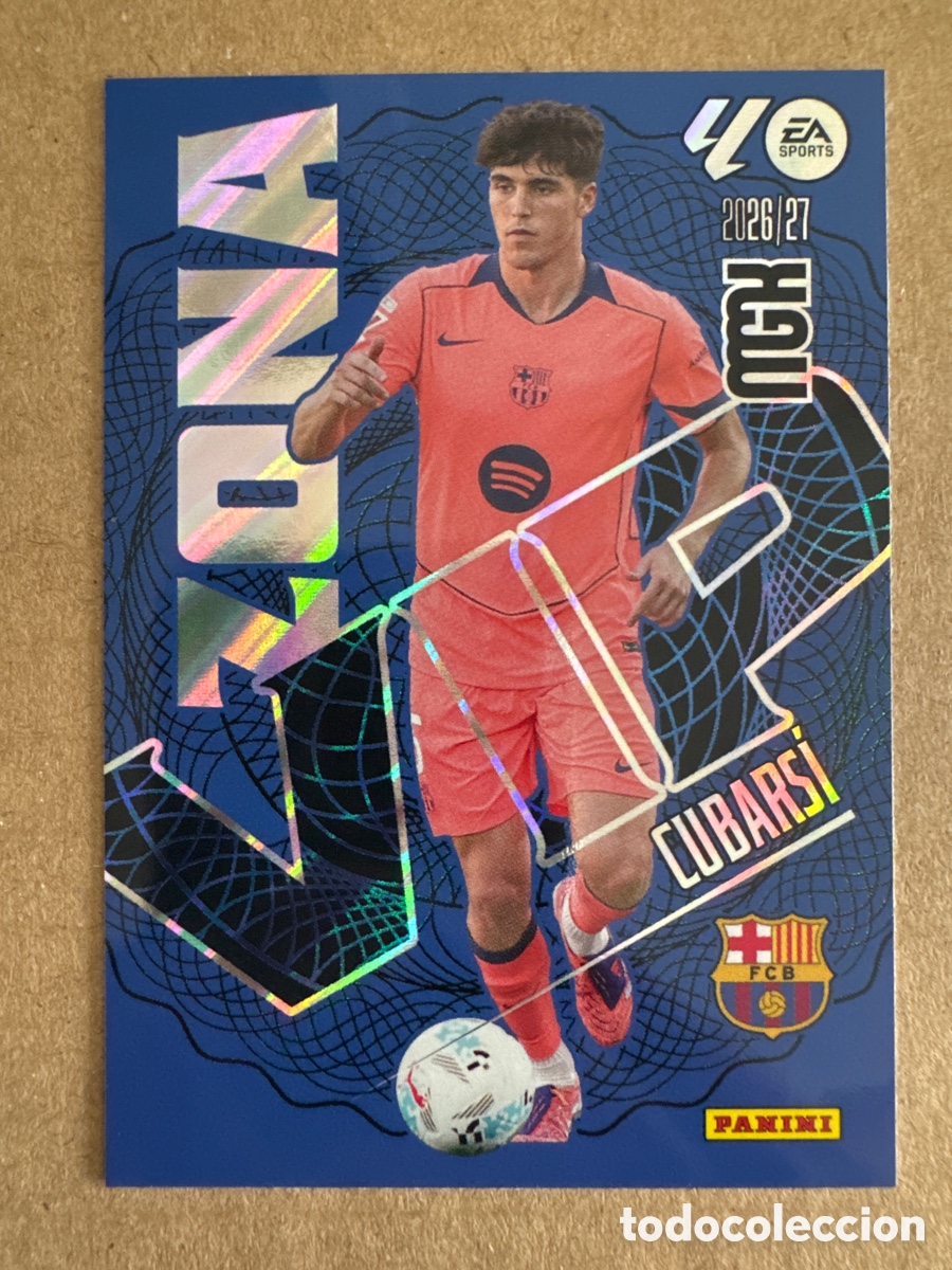 Cromos de f&uacute;tbol: # 391 Cubars&iacute; FC Barcelona Zona VIP Megacracks 26 27 2026 2027