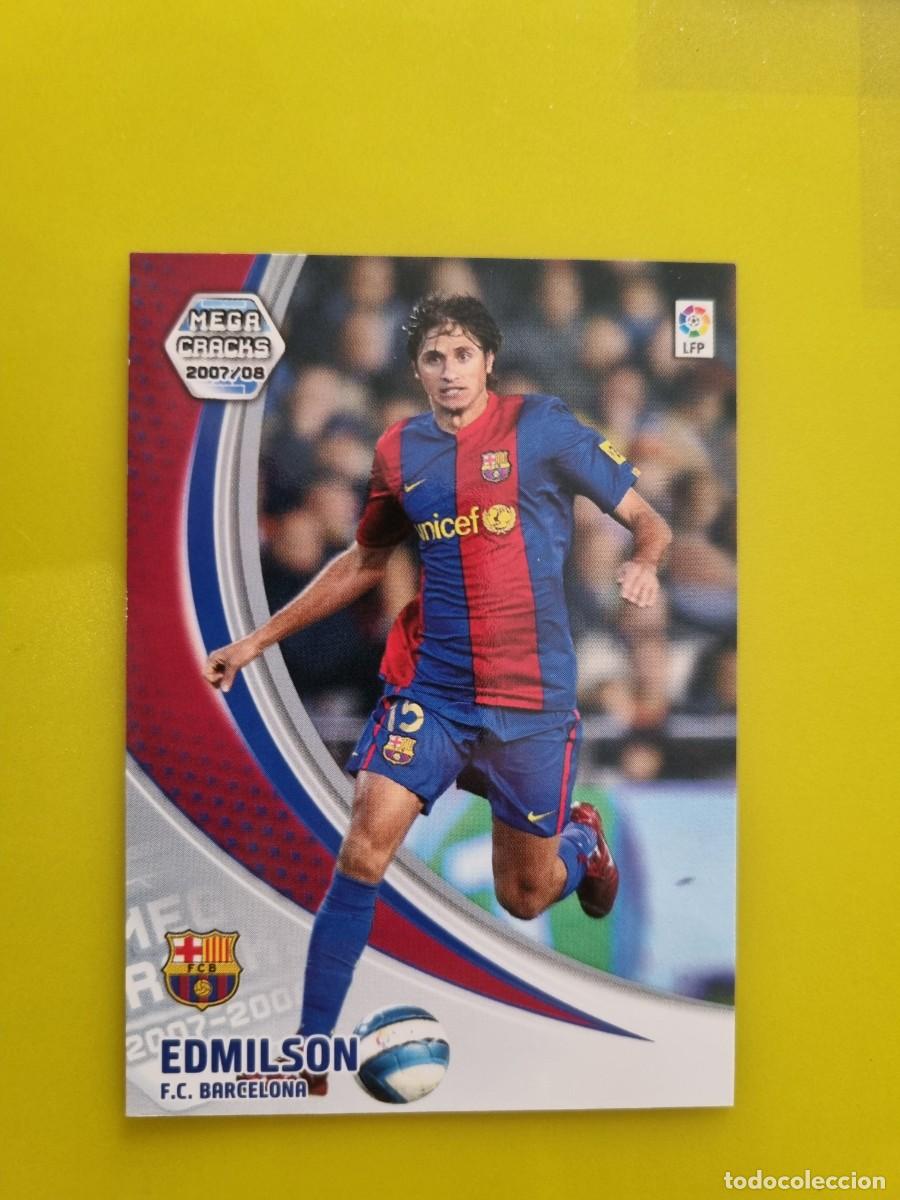 Fu&szlig;ball-Sticker: CROMO FUTBOL MEGACRACKS 64 EDMILSON FC BARCELONA 07 08 2007 2008 AR1026