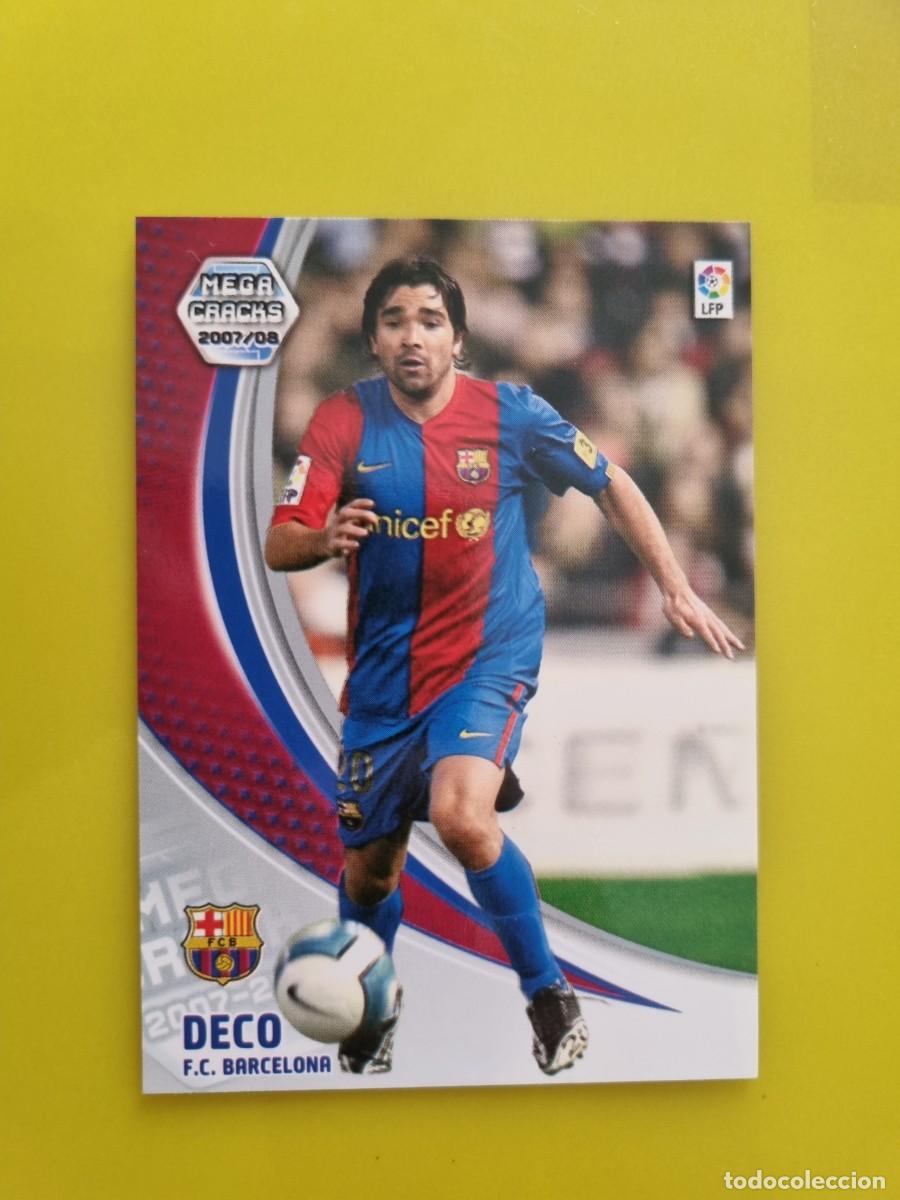 Cromos de f&uacute;tbol: CROMO FUTBOL MEGACRACKS 65 DECO FC BARCELONA 07 08 2007 2008 AR1026
