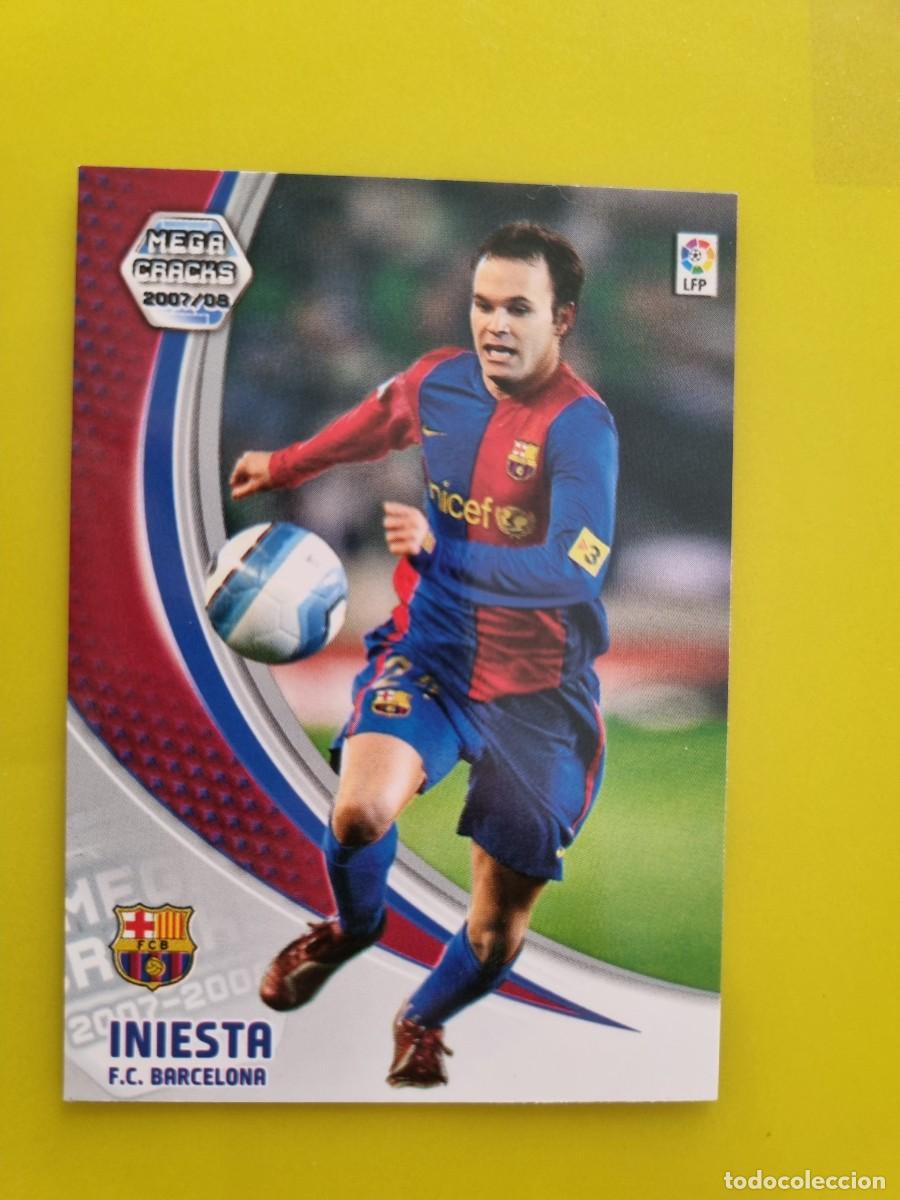 Cromos de f&uacute;tbol: CROMO FUTBOL MEGACRACKS 67 INIESTA FC BARCELONA 07 08 2007 2008 AR1026
