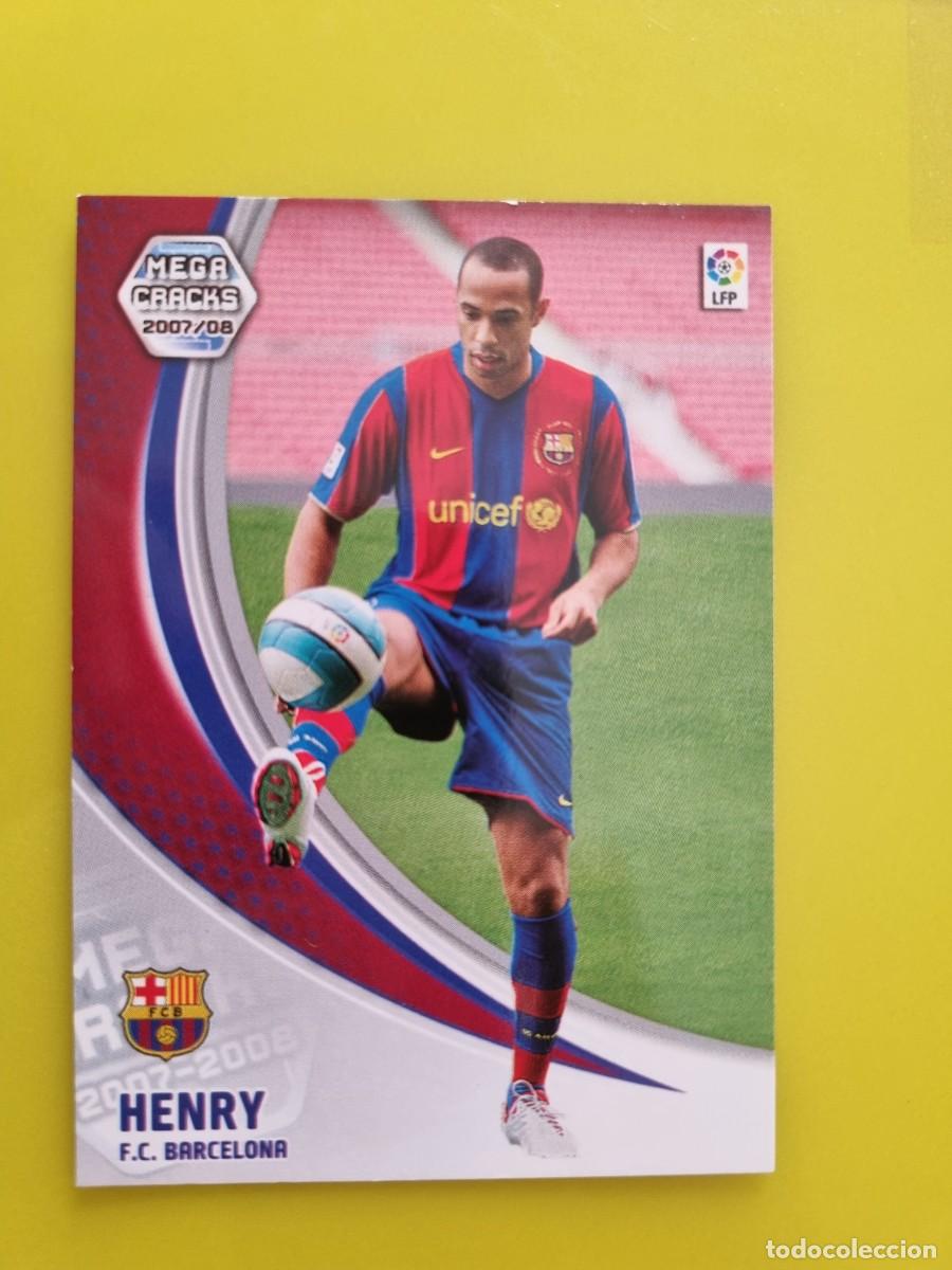 Cromos de f&uacute;tbol: CROMO FUTBOL MEGACRACKS 68 HENRY FC BARCELONA 07 08 2007 2008 AR1026