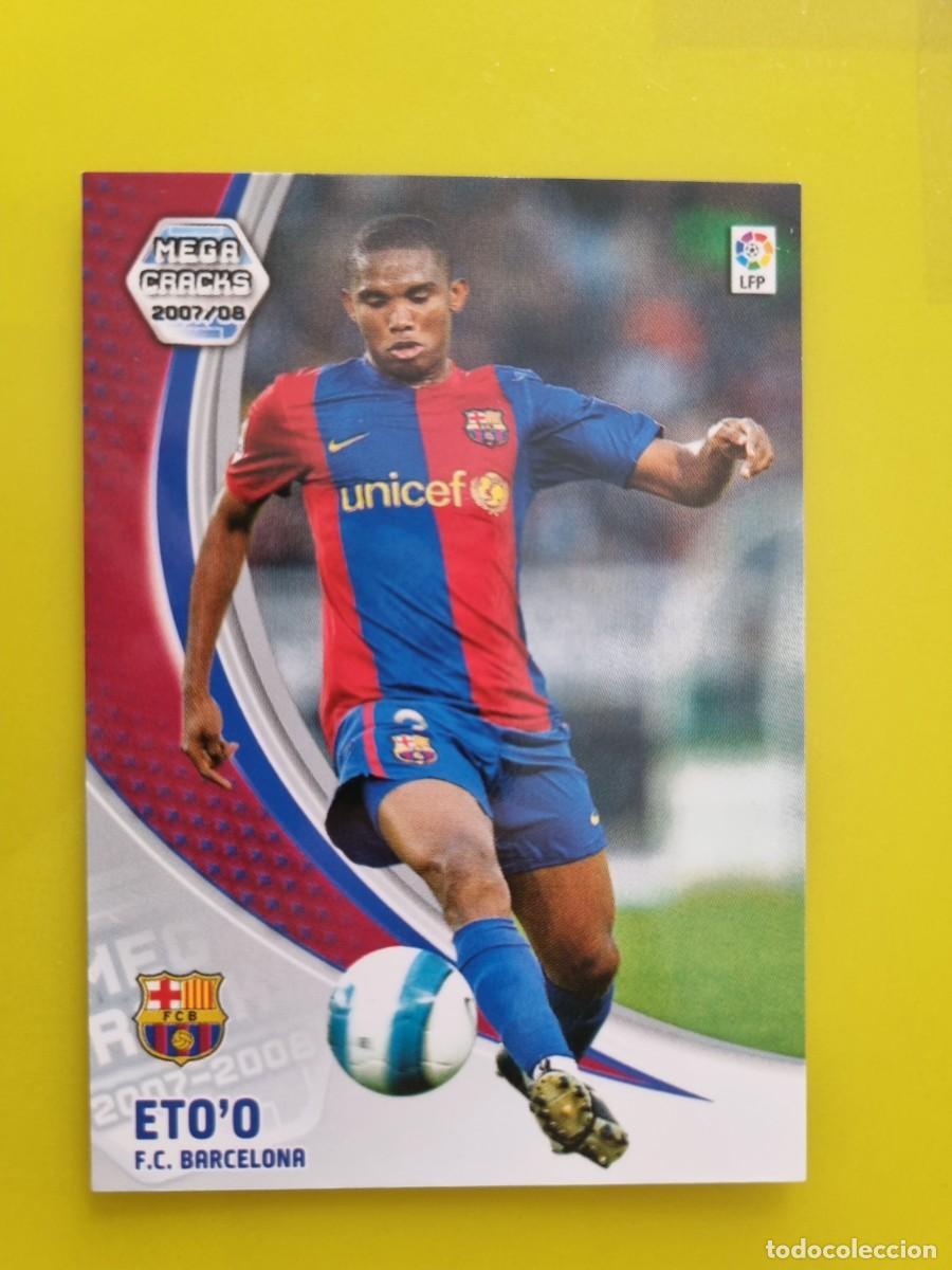 Cromos de f&uacute;tbol: CROMO FUTBOL MEGACRACKS 70 ETO'O FC BARCELONA 07 08 2007 2008 AR1026