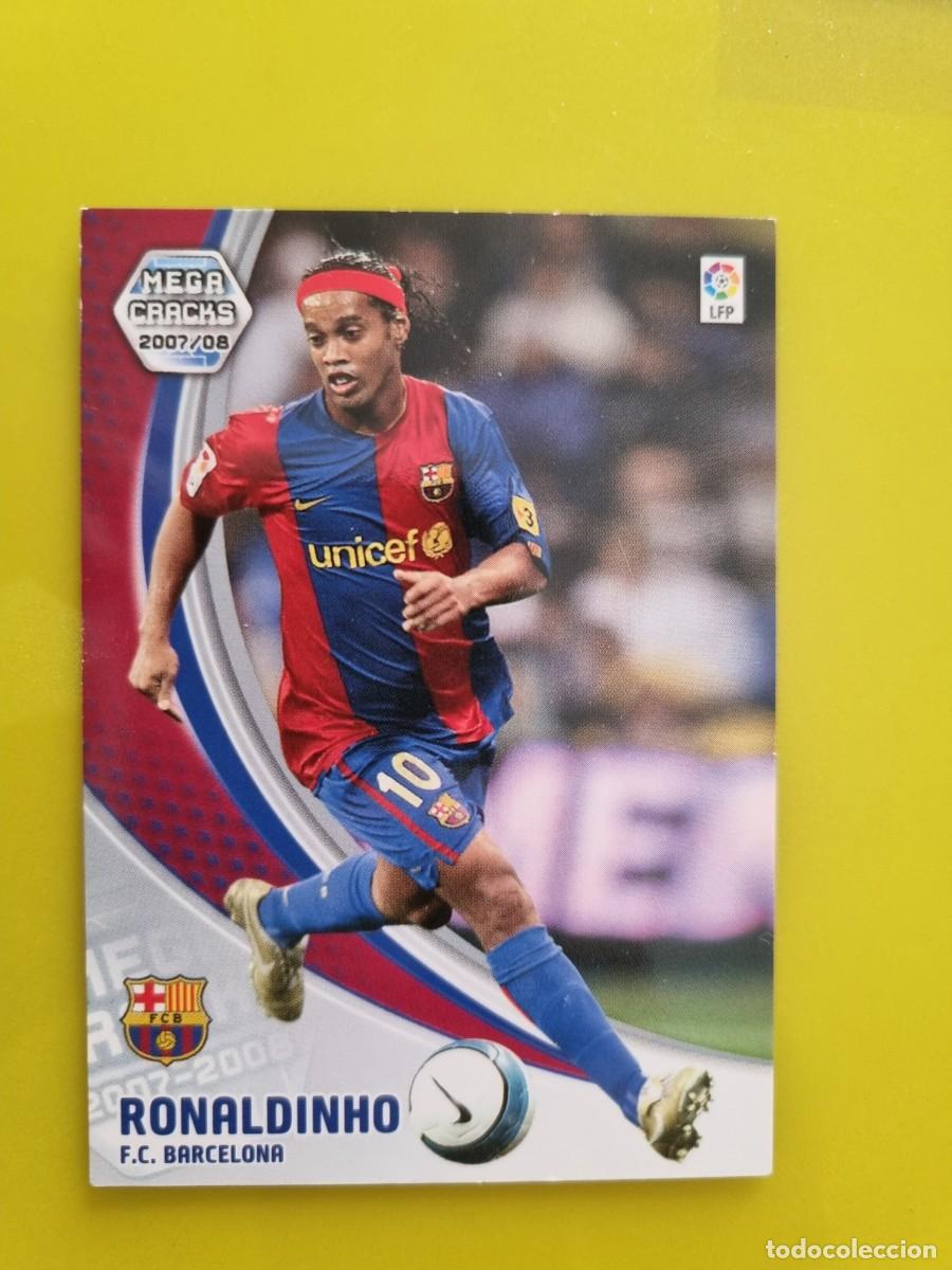 Cromos de f&uacute;tbol: CROMO FUTBOL MEGACRACKS 71 RONLADINHO FC BARCELONA 07 08 2007 2008 AR1026