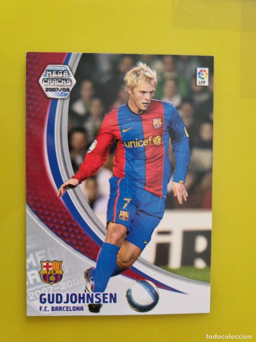 Cromos de f&uacute;tbol: CROMO FUTBOL MEGACRACKS 72 GUDJOHNSEN FC BARCELONA 07 08 2007 2008 AR1026