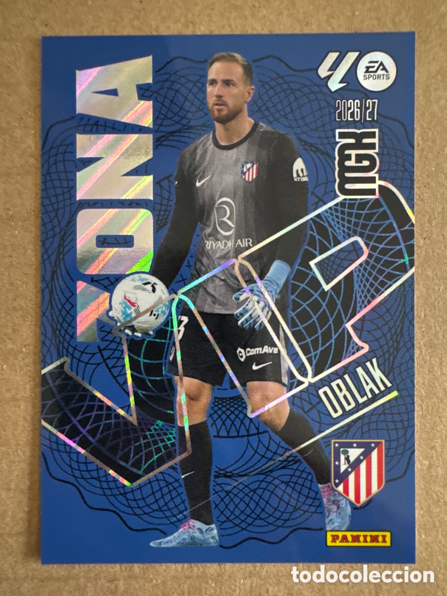 Cromos de f&uacute;tbol: # 403 Oblak Atl&eacute;tico de Madrid Zona VIP Megacracks 26 27 2026 2027