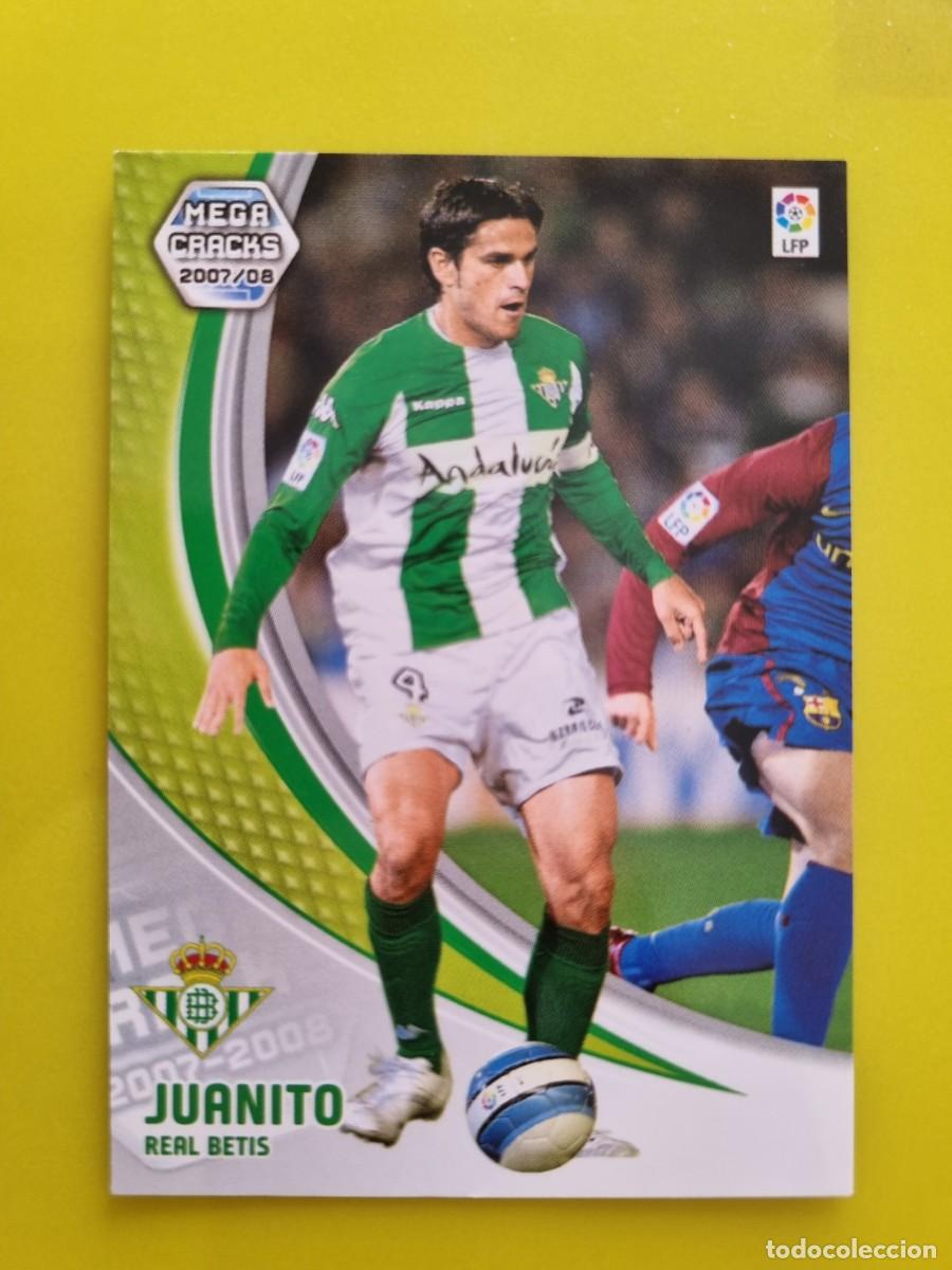 Cromos de f&uacute;tbol: CROMO FUTBOL MEGACRACKS 77 JUANITO REAL BETIS 07 08 2007 2008 AR1026