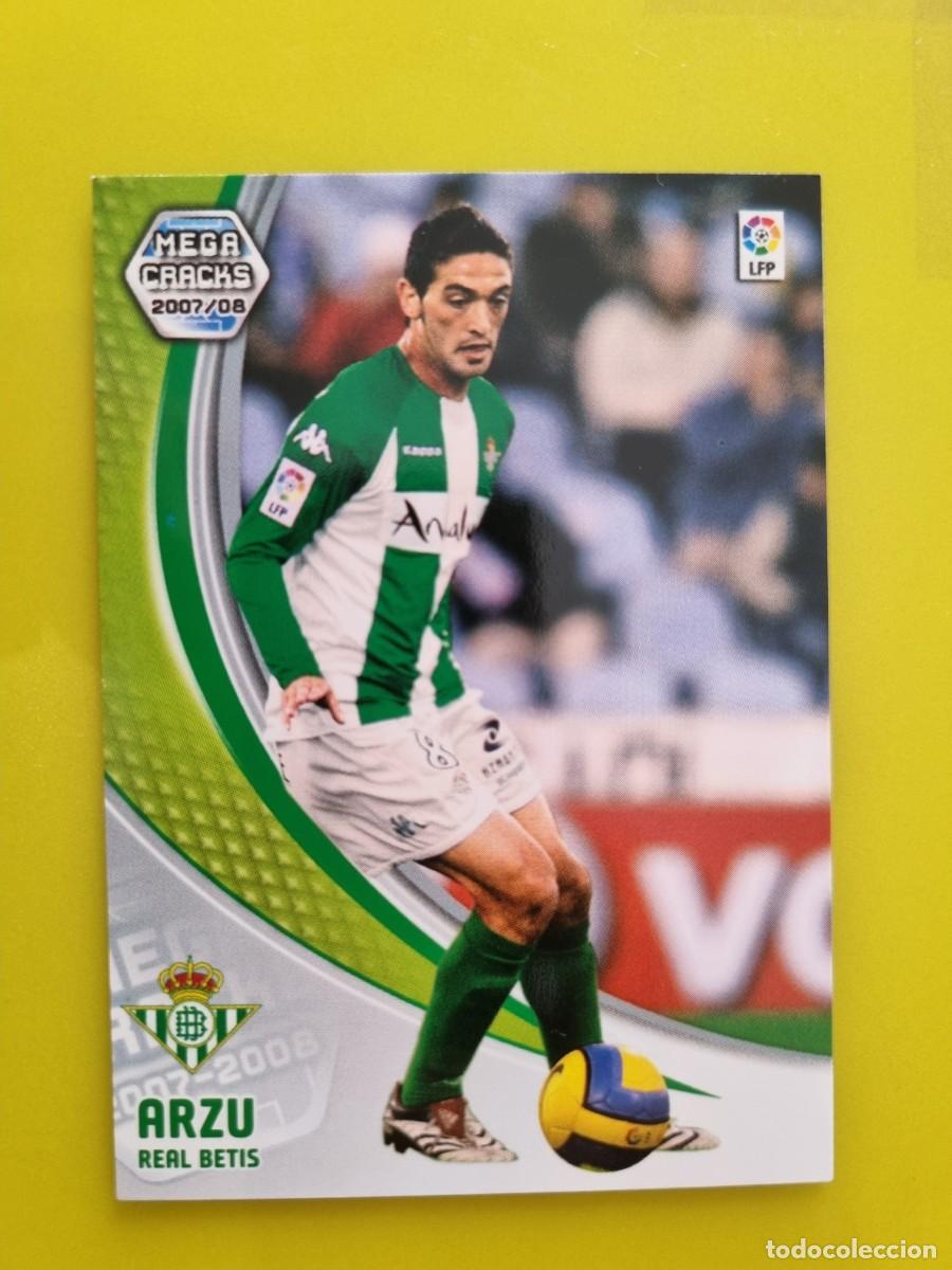Cromos de f&uacute;tbol: CROMO FUTBOL MEGACRACKS 80 ARZU REAL BETIS 07 08 2007 2008 AR1026