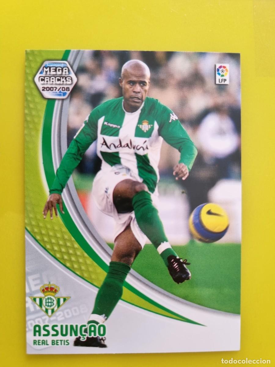 Cromos de f&uacute;tbol: CROMO FUTBOL MEGACRACKS 82 ASSUNCAO REAL BETIS 07 08 2007 2008 AR1026