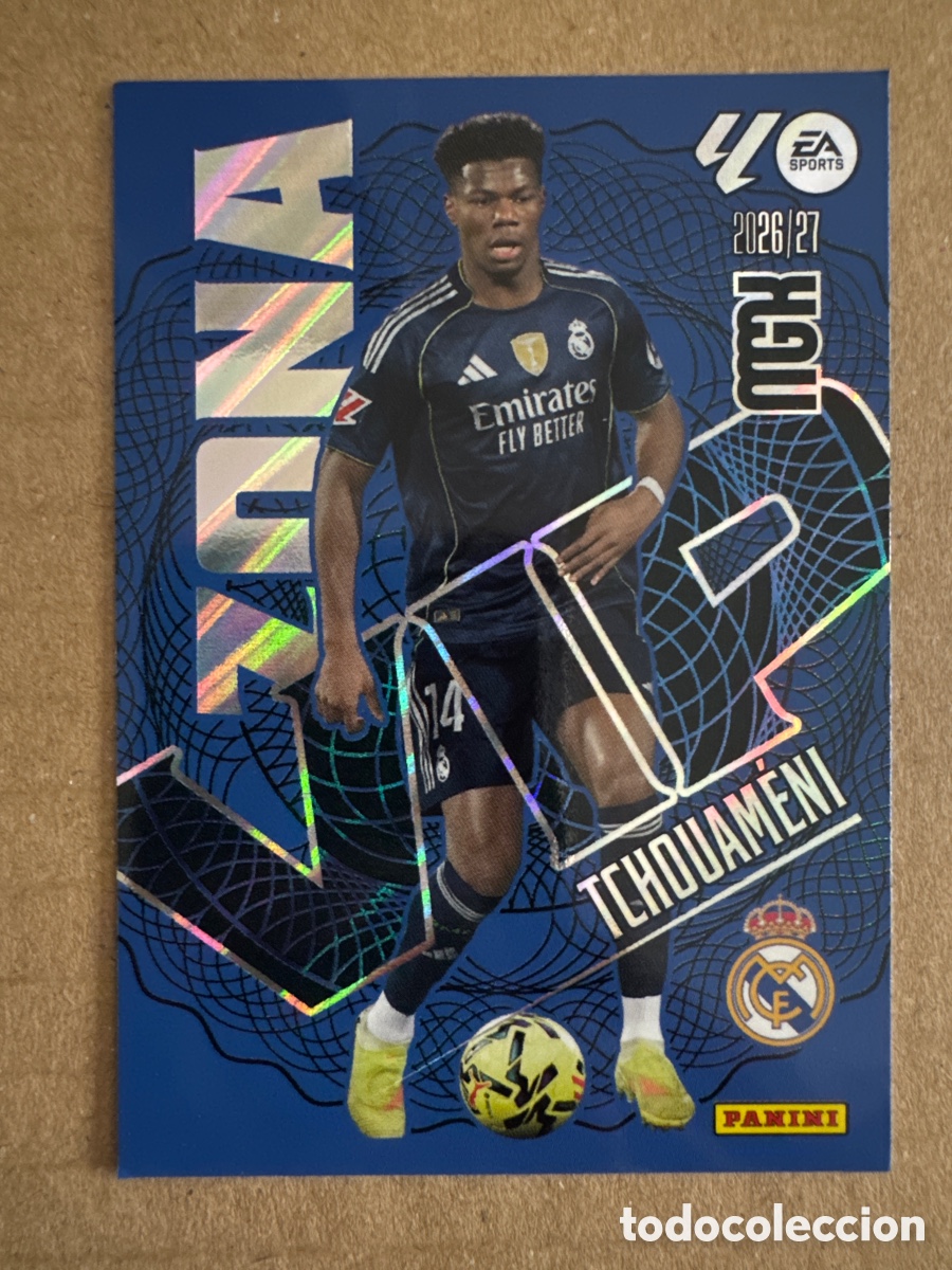 Cromos de f&uacute;tbol: # 405 Tchouameni Real Madrid Zona VIP Megacracks 26 27 2026 2027