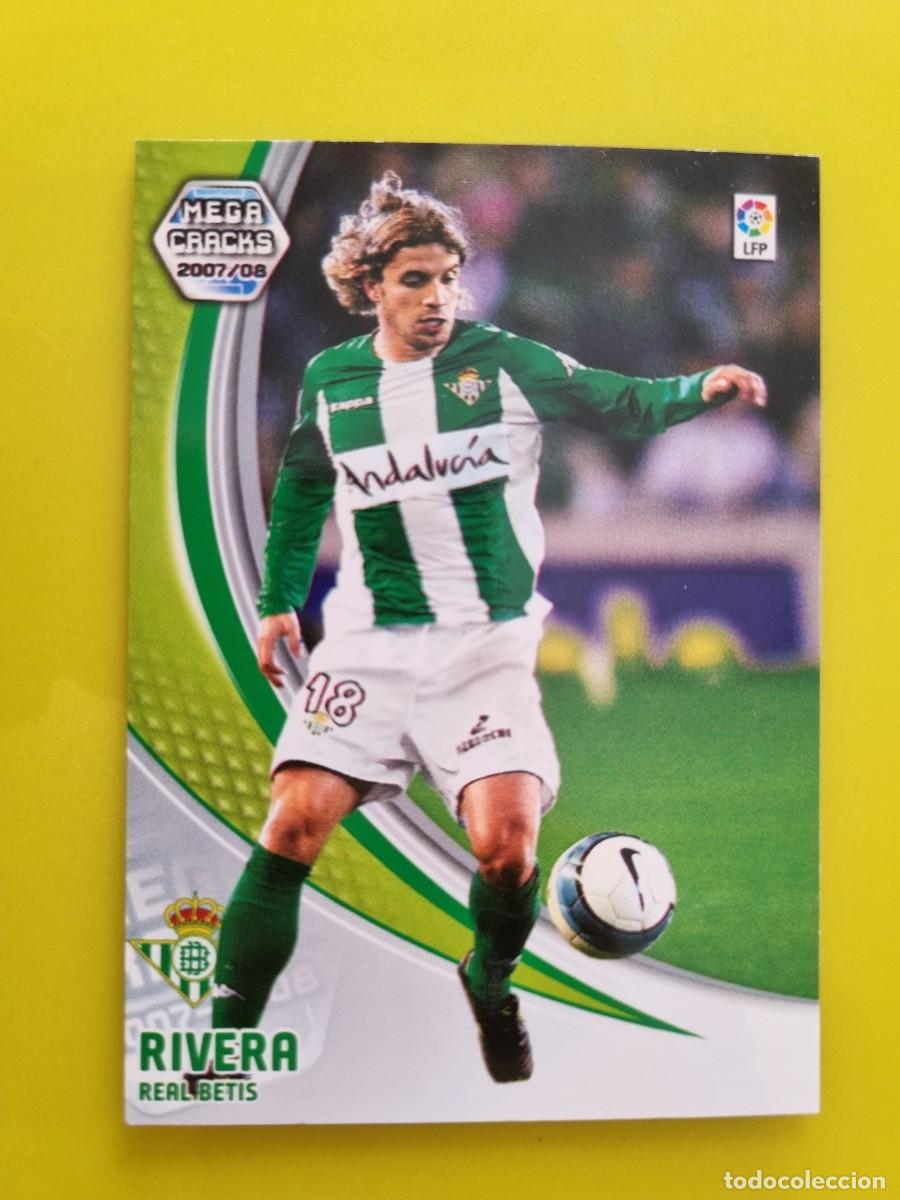 Cromos de f&uacute;tbol: CROMO FUTBOL MEGACRACKS 84 RIVERA REAL BETIS 07 08 2007 2008 AR1026