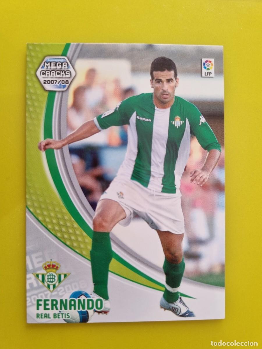 Cromos de f&uacute;tbol: CROMO FUTBOL MEGACRACKS 87 FERNANDO REAL BETIS 07 08 2007 2008 AR1026