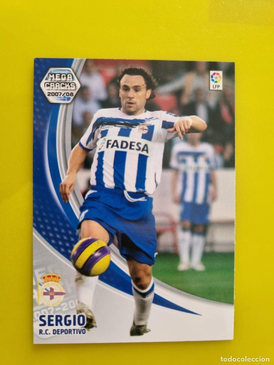 Cromos de f&uacute;tbol: CROMO FUTBOL MEGACRACKS 100 SERGIO RC DEPORTIVO 07 08 2007 2008 AR1026