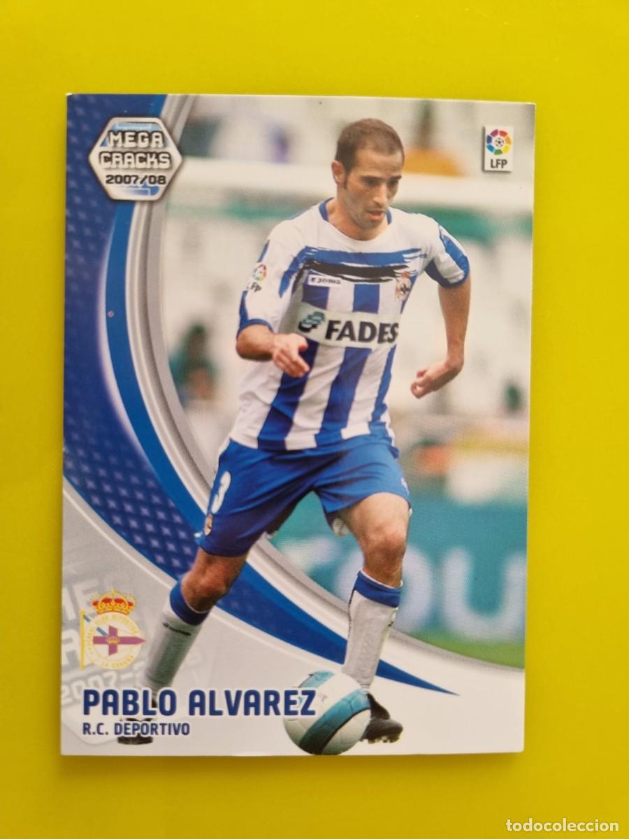 Cromos de f&uacute;tbol: CROMO FUTBOL MEGACRACKS 102 PABLO ALVAREZ RC DEPORTIVO 07 08 2007 2008 AR1026