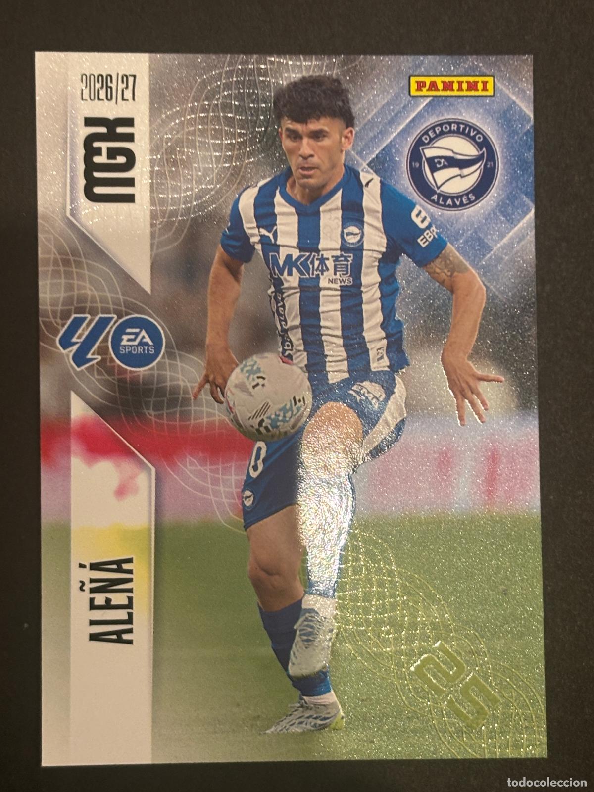 Cartes &agrave; collectionner de Football: 30 ALE&Ntilde;&Aacute; ALAVES MEGACRACKS MGK 26-27 2026-2027 PANINI LIGA