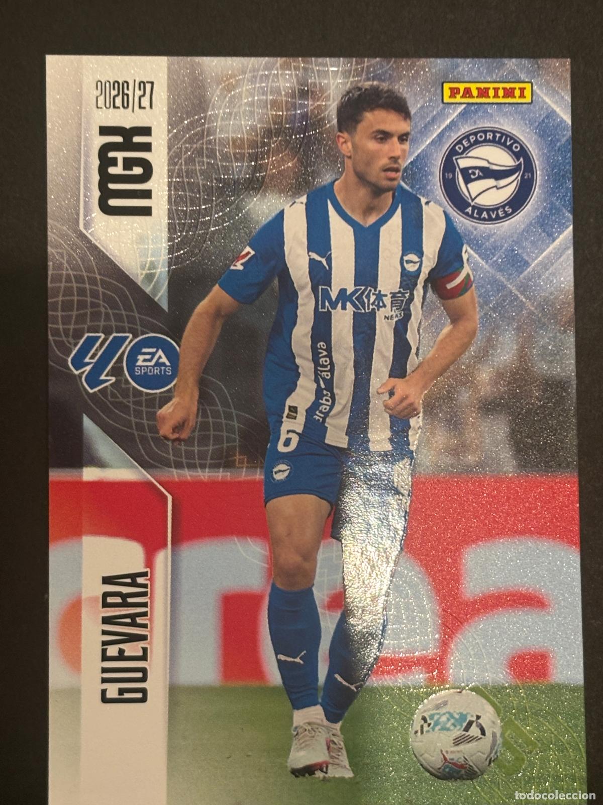 Cartes &agrave; collectionner de Football: 29 GUEVARA ALAVES MEGACRACKS MGK 26-27 2026-2027 PANINI LIGA