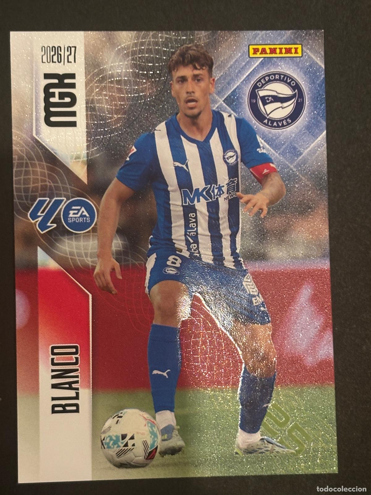 Cartes &agrave; collectionner de Football: 28 BLANCO ALAVES MEGACRACKS MGK 26-27 2026-2027 PANINI LIGA