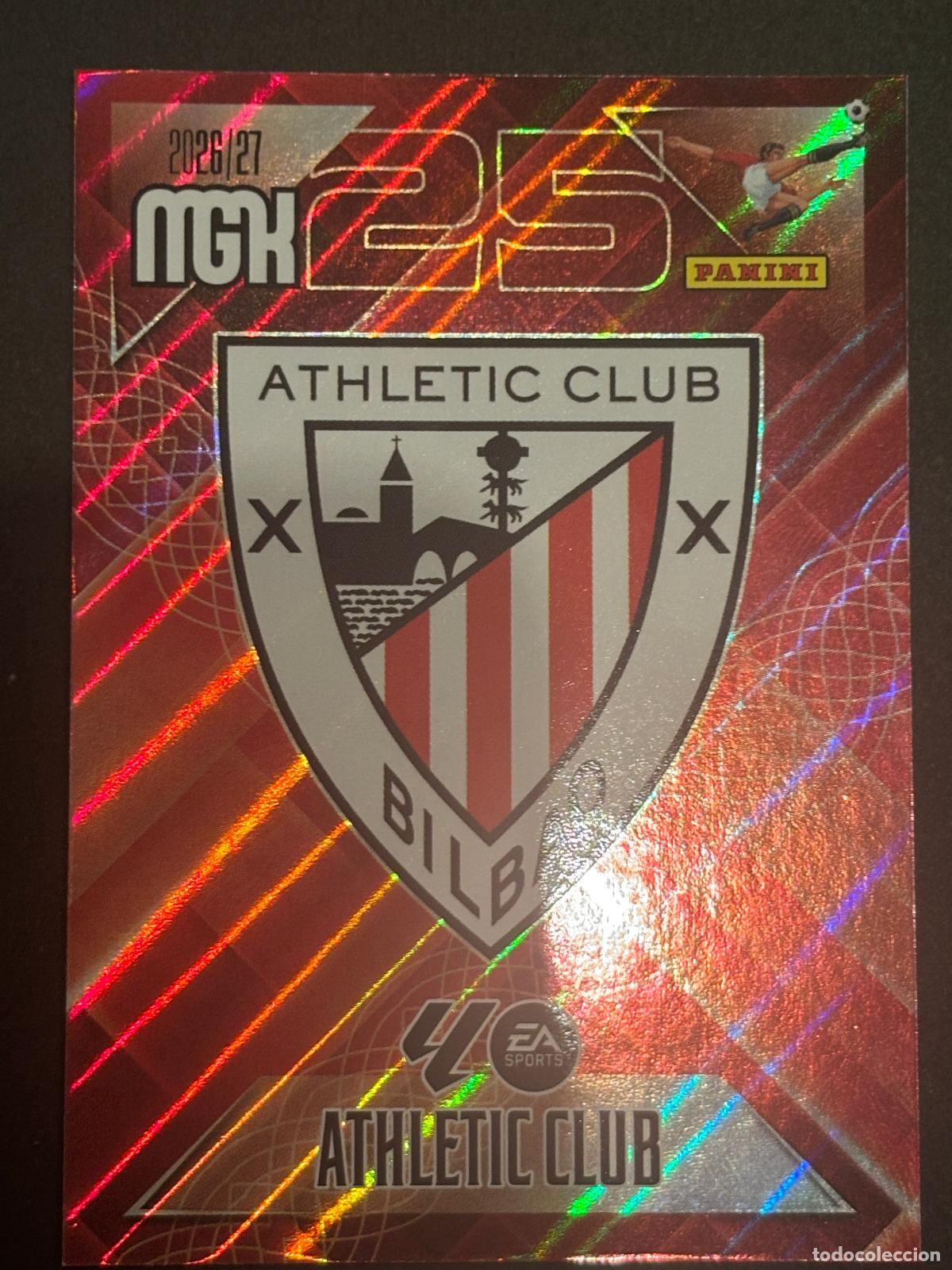 Cartes &agrave; collectionner de Football: 37 ESCUDO AT BILBAO MEGACRACKS MGK 26-27 2026-2027 PANINI LIGA
