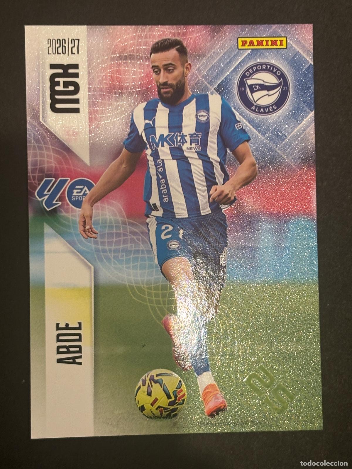 Cartes &agrave; collectionner de Football: 34 ABDE ALAVES MEGACRACKS MGK 26-27 2026-2027 PANINI LIGA