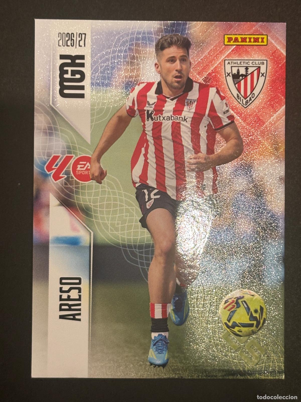 Cartes &agrave; collectionner de Football: 40 ARESO AT BILBAO MEGACRACKS MGK 26-27 2026-2027 PANINI LIGA