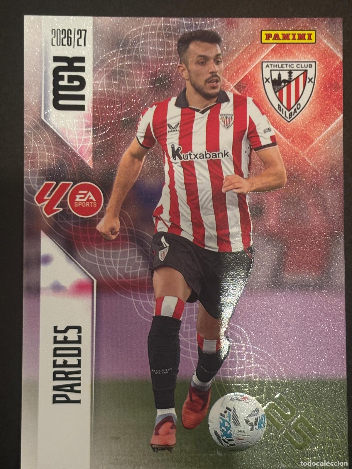 Cartes &agrave; collectionner de Football: 42 PAREDES AT BILBAO MEGACRACKS MGK 26-27 2026-2027 PANINI LIGA
