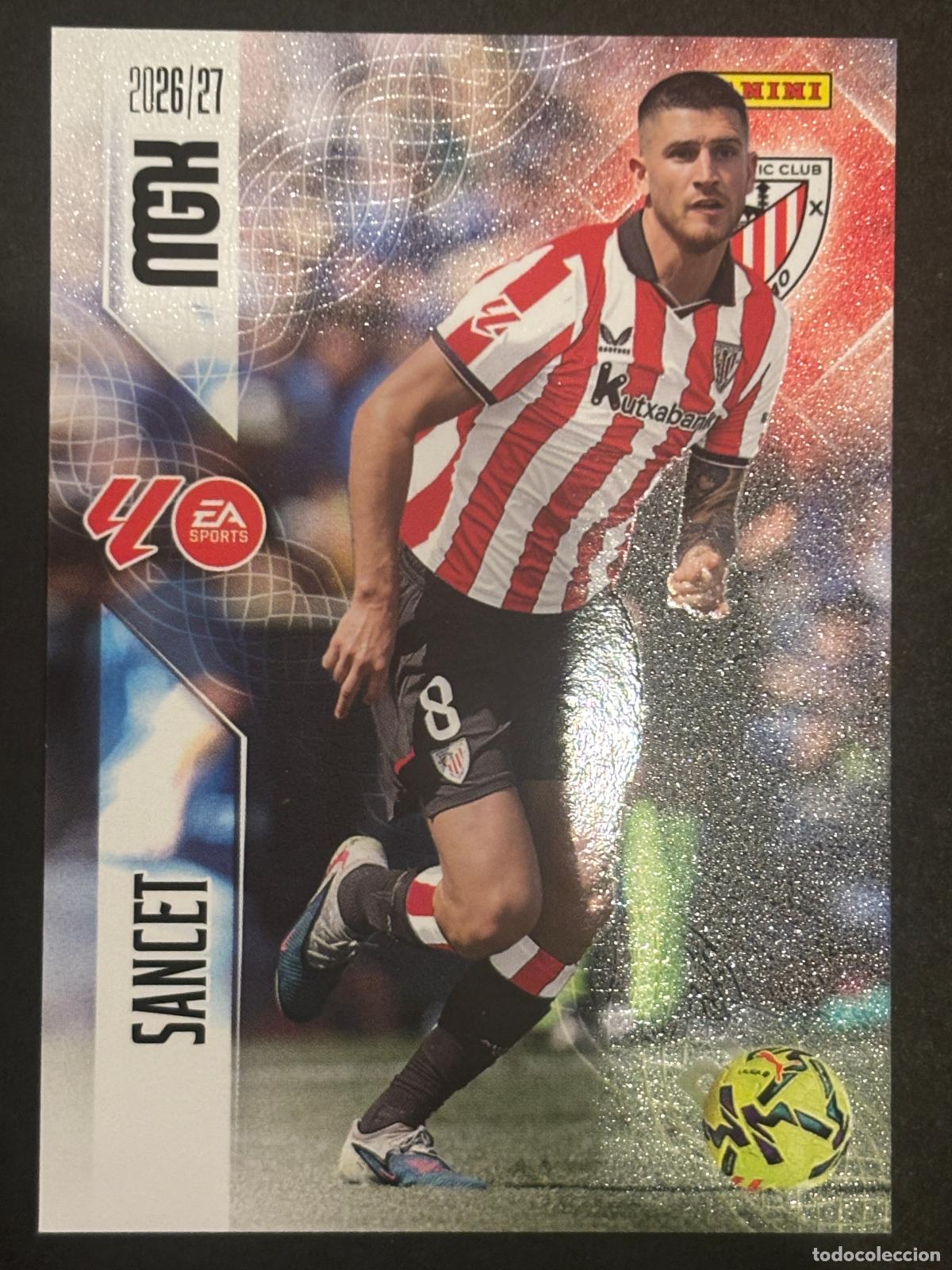 Cartes &agrave; collectionner de Football: 48 SANCET AT BILBAO MEGACRACKS MGK 26-27 2026-2027 PANINI LIGA