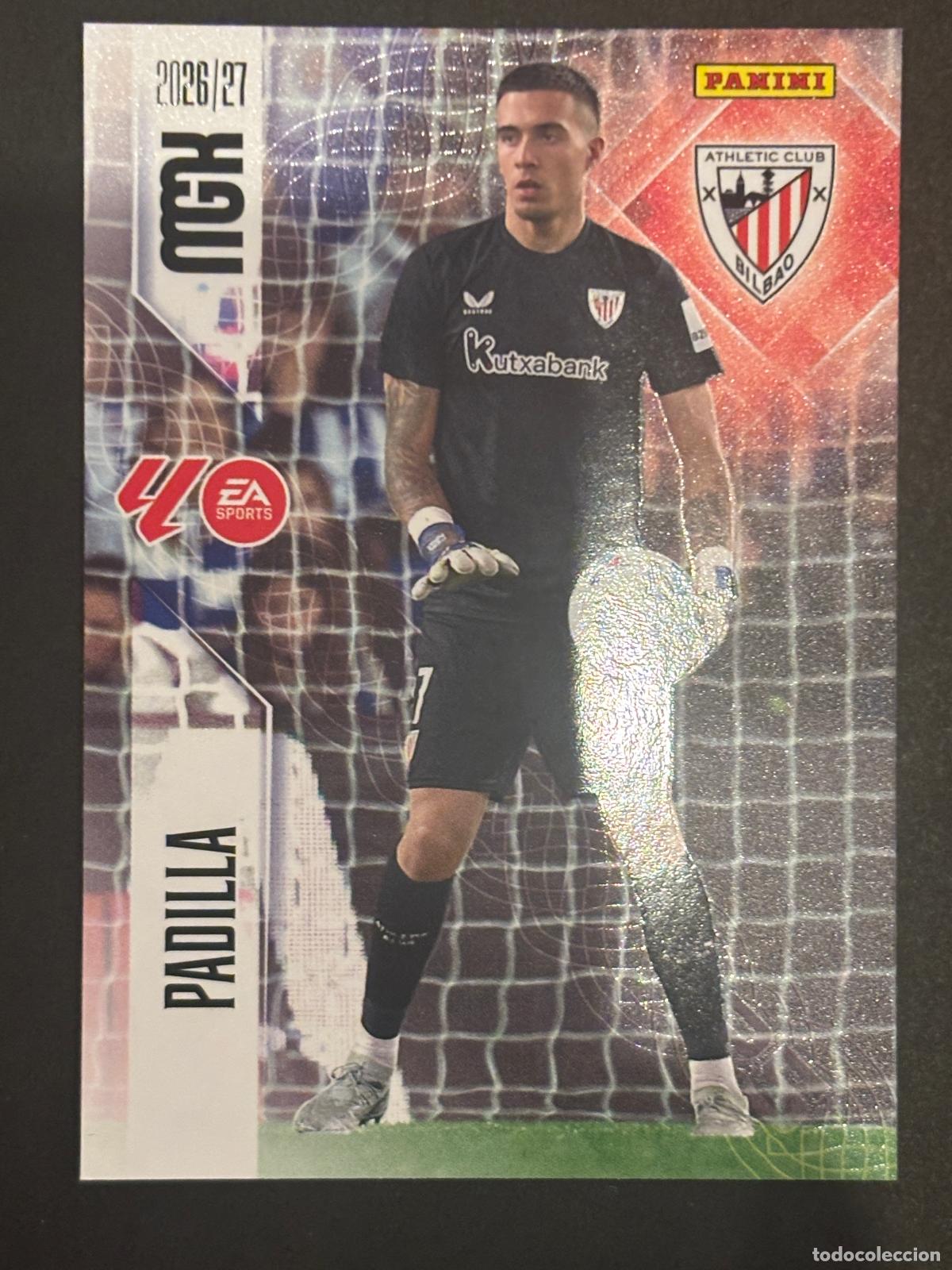 Cartes &agrave; collectionner de Football: 39 PADILLA AT BILBAO MEGACRACKS MGK 26-27 2026-2027 PANINI LIGA