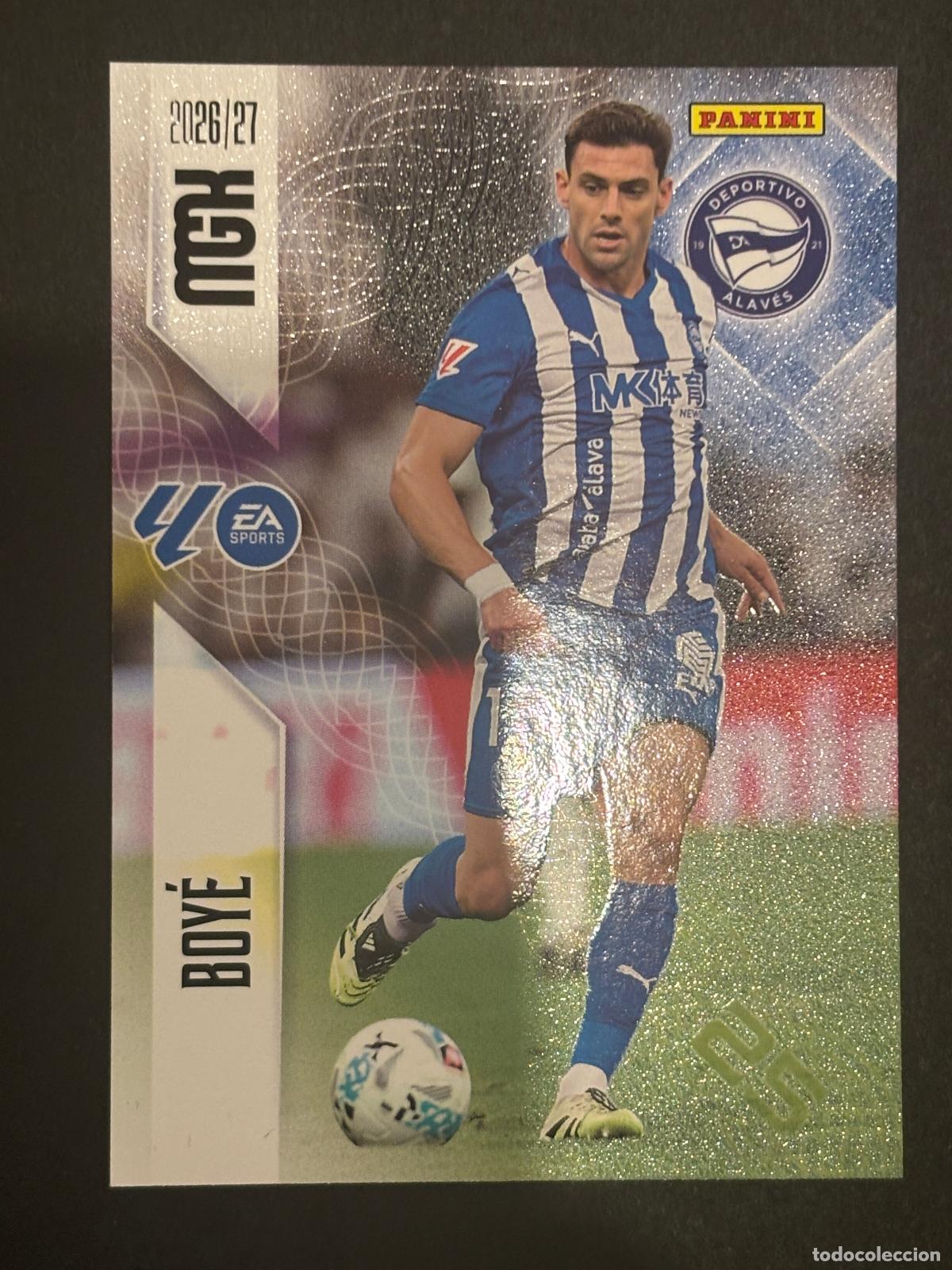 Cartes &agrave; collectionner de Football: 36 BOY&Eacute; ALAVES MEGACRACKS MGK 26-27 2026-2027 PANINI LIGA