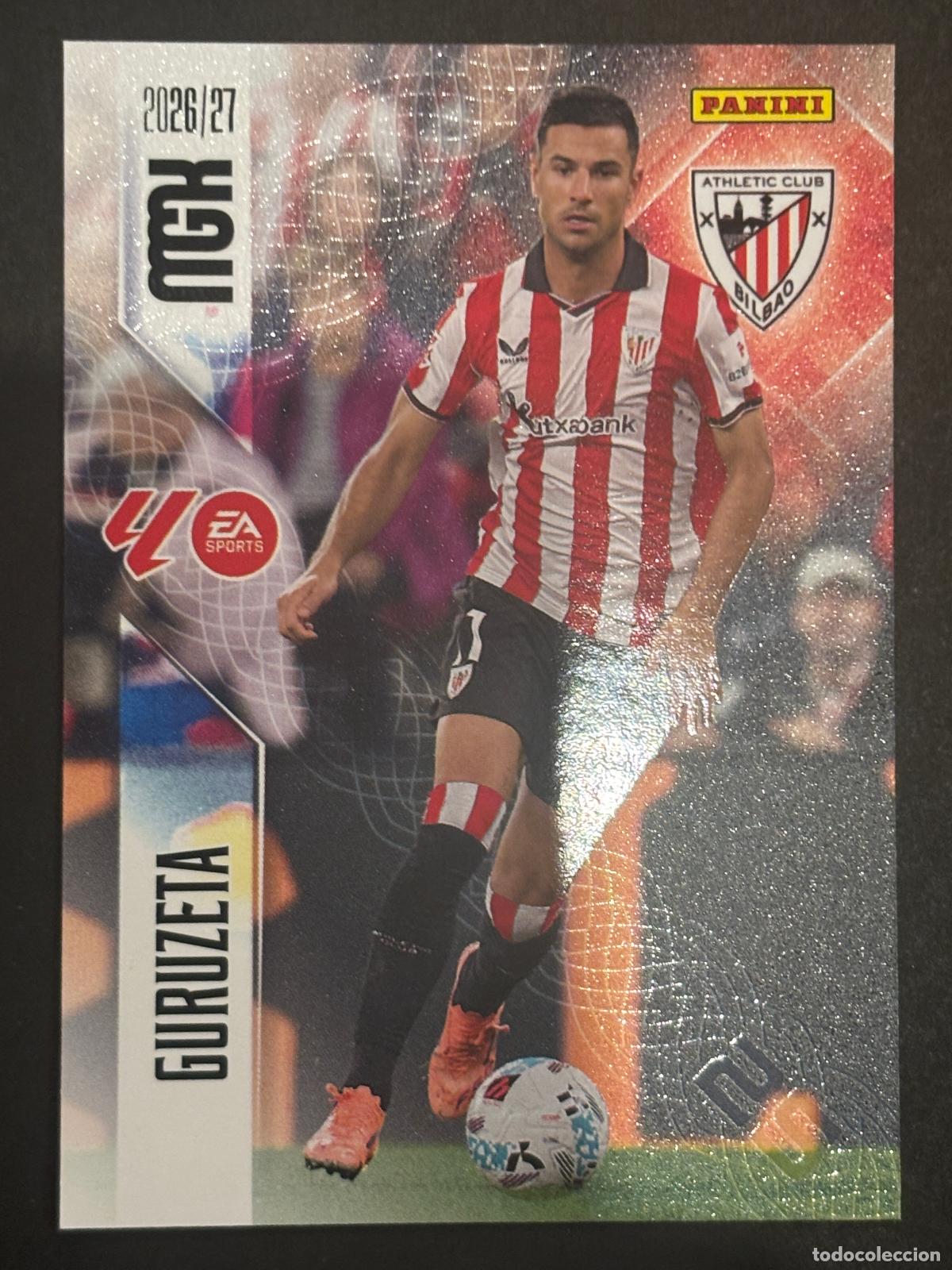 Cartes &agrave; collectionner de Football: 53 GURUZETA AT BILBAO MEGACRACKS MGK 26-27 2026-2027 PANINI LIGA