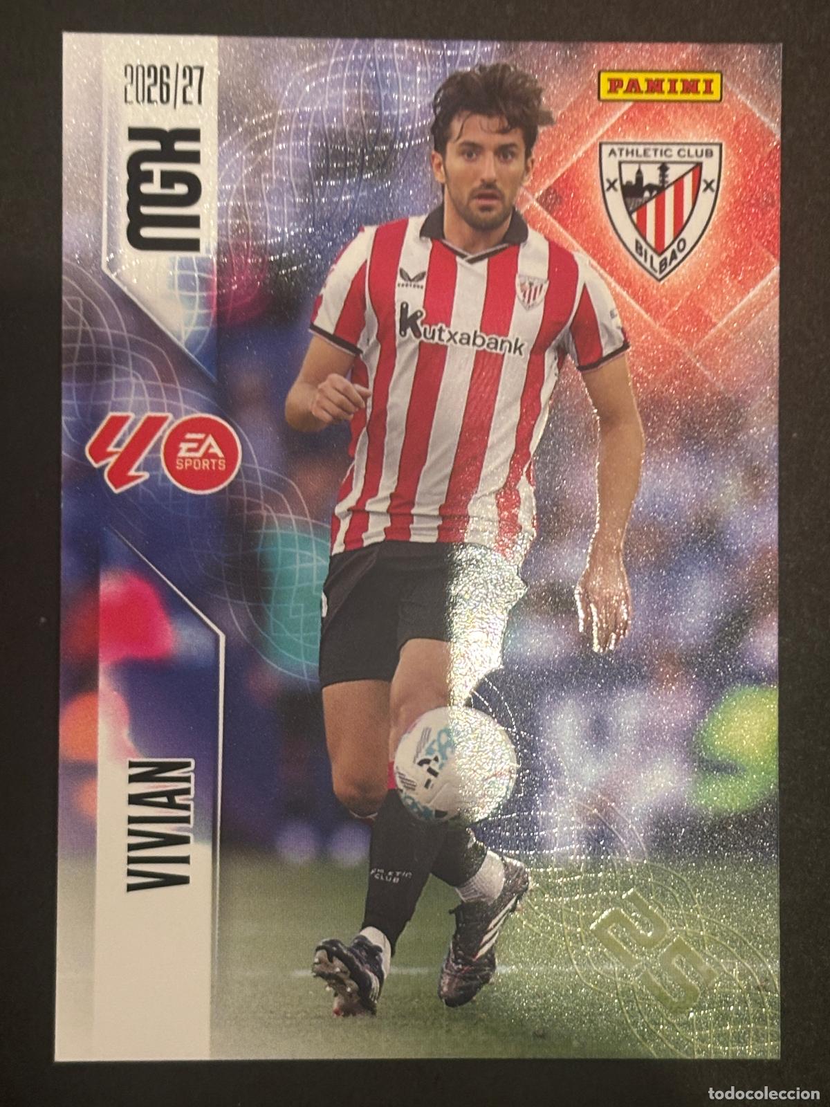 Cartes &agrave; collectionner de Football: 41 VIVIAN AT BILBAO MEGACRACKS MGK 26-27 2026-2027 PANINI LIGA