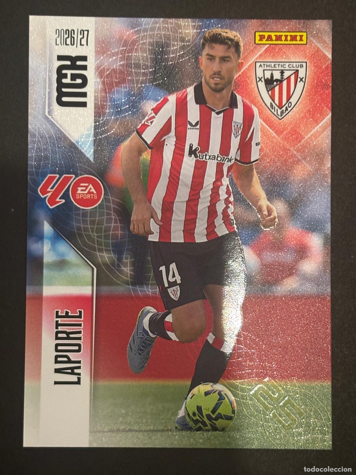 Cartes &agrave; collectionner de Football: 43 LAPORTE AT BILBAO MEGACRACKS MGK 26-27 2026-2027 PANINI LIGA