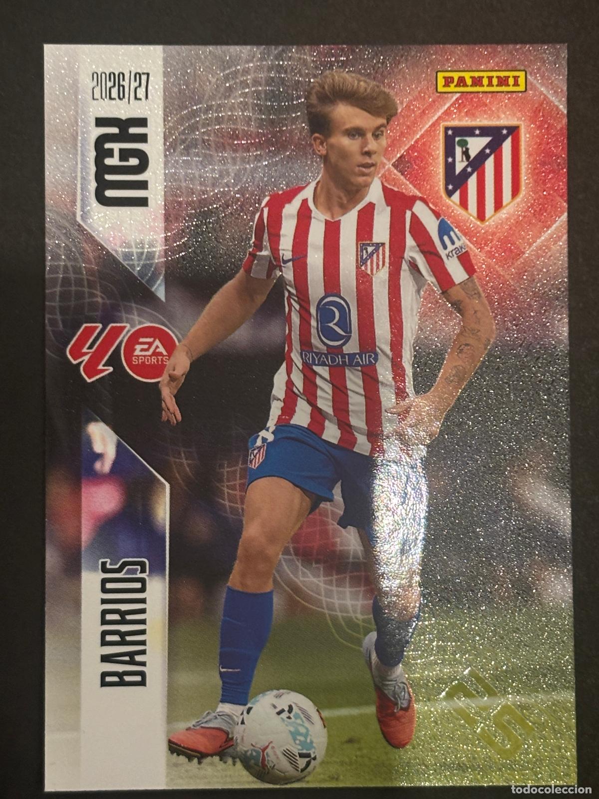 Cartes &agrave; collectionner de Football: 65 BARRIOS AT MADRID MEGACRACKS MGK 26-27 2026-2027 PANINI LIGA