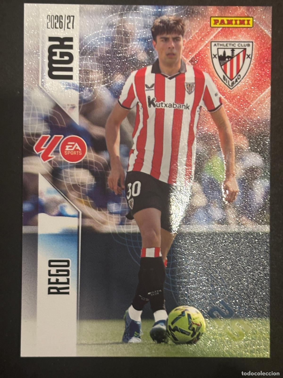 Cartes &agrave; collectionner de Football: 47 REGO AT BILBAO MEGACRACKS MGK 26-27 2026-2027 PANINI LIGA