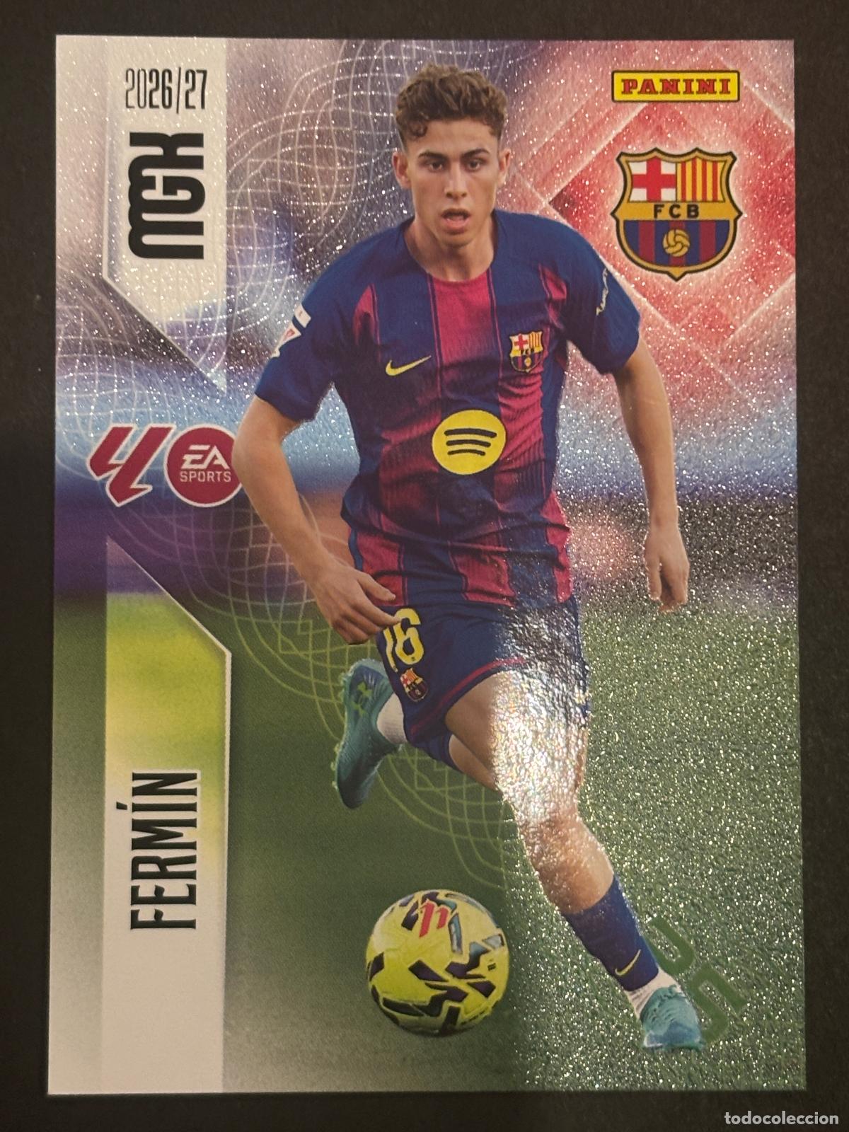 Figurine di Calcio: 86 FERM&Iacute;N BARCELONA MEGACRACKS MGK 26-27 2026-2027 PANINI LIGA